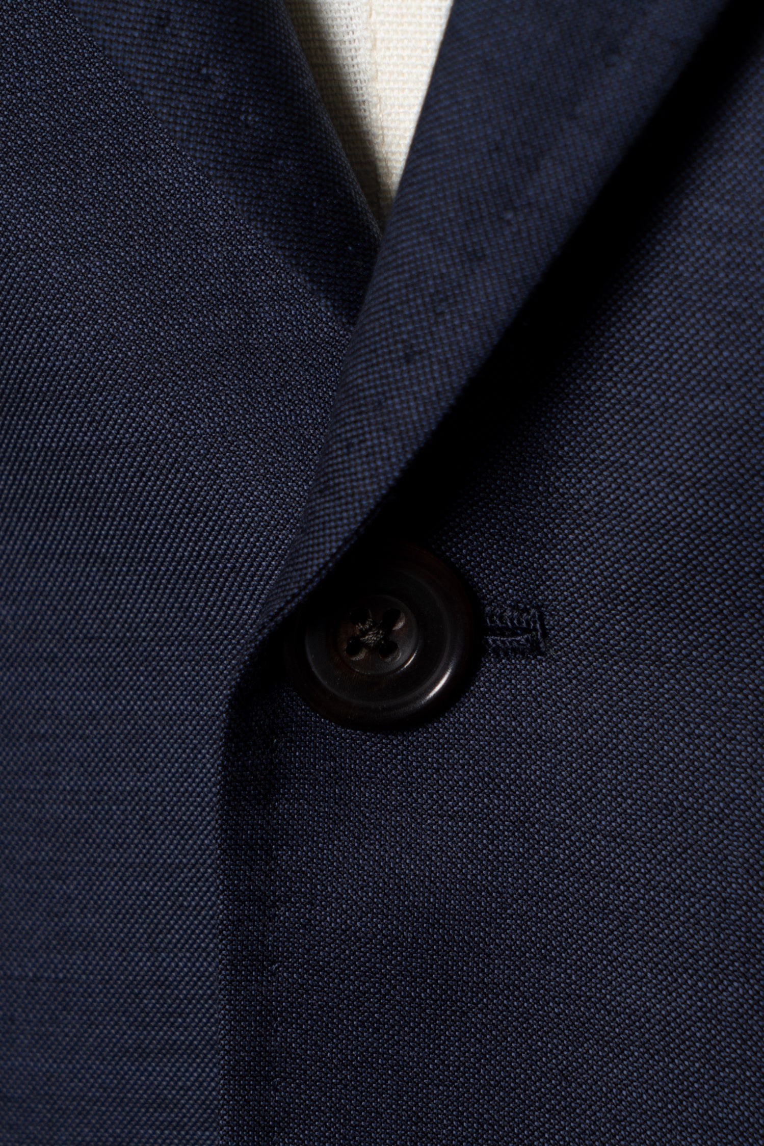 MTO Navy Sharkskin 17 Micron 130s Suit #406