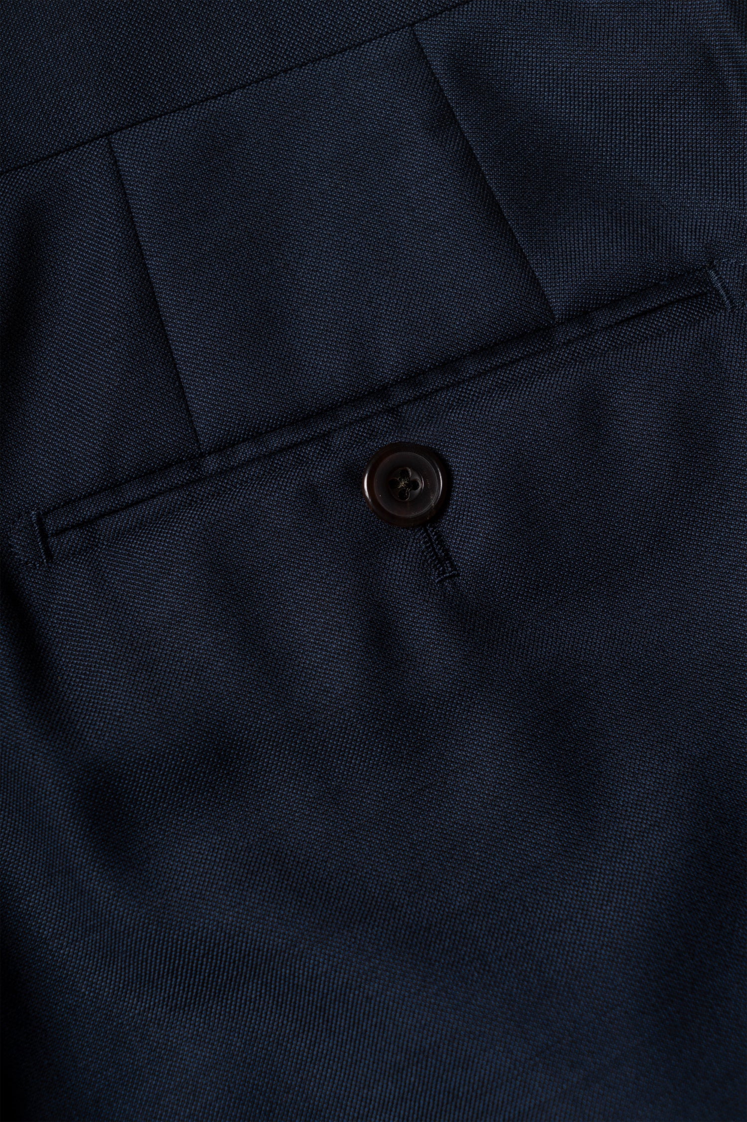 MTO Navy Sharkskin 17 Micron 130s Suit #406