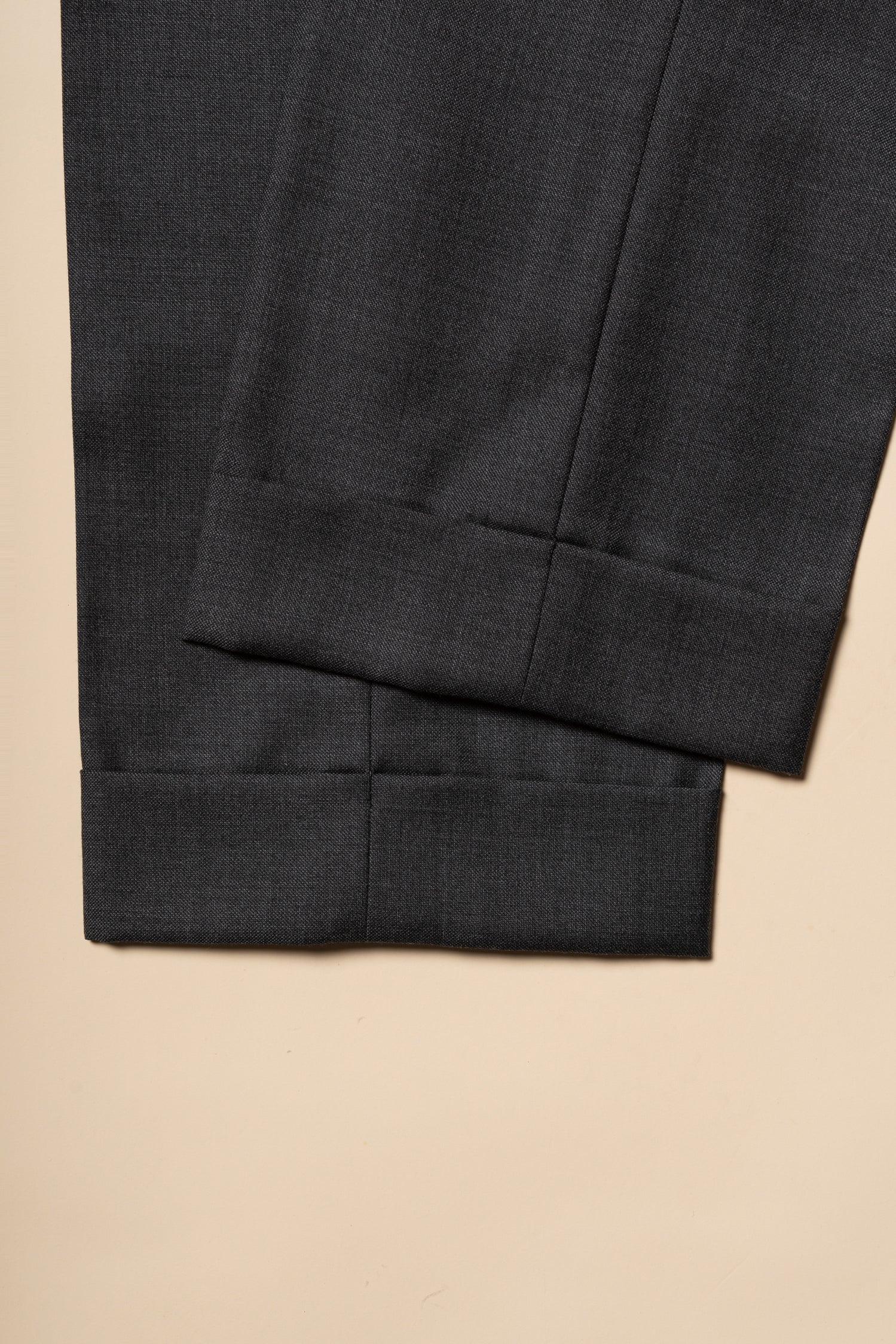 MTO Charcoal Sharkskin 17 Micron 130s Suit #405