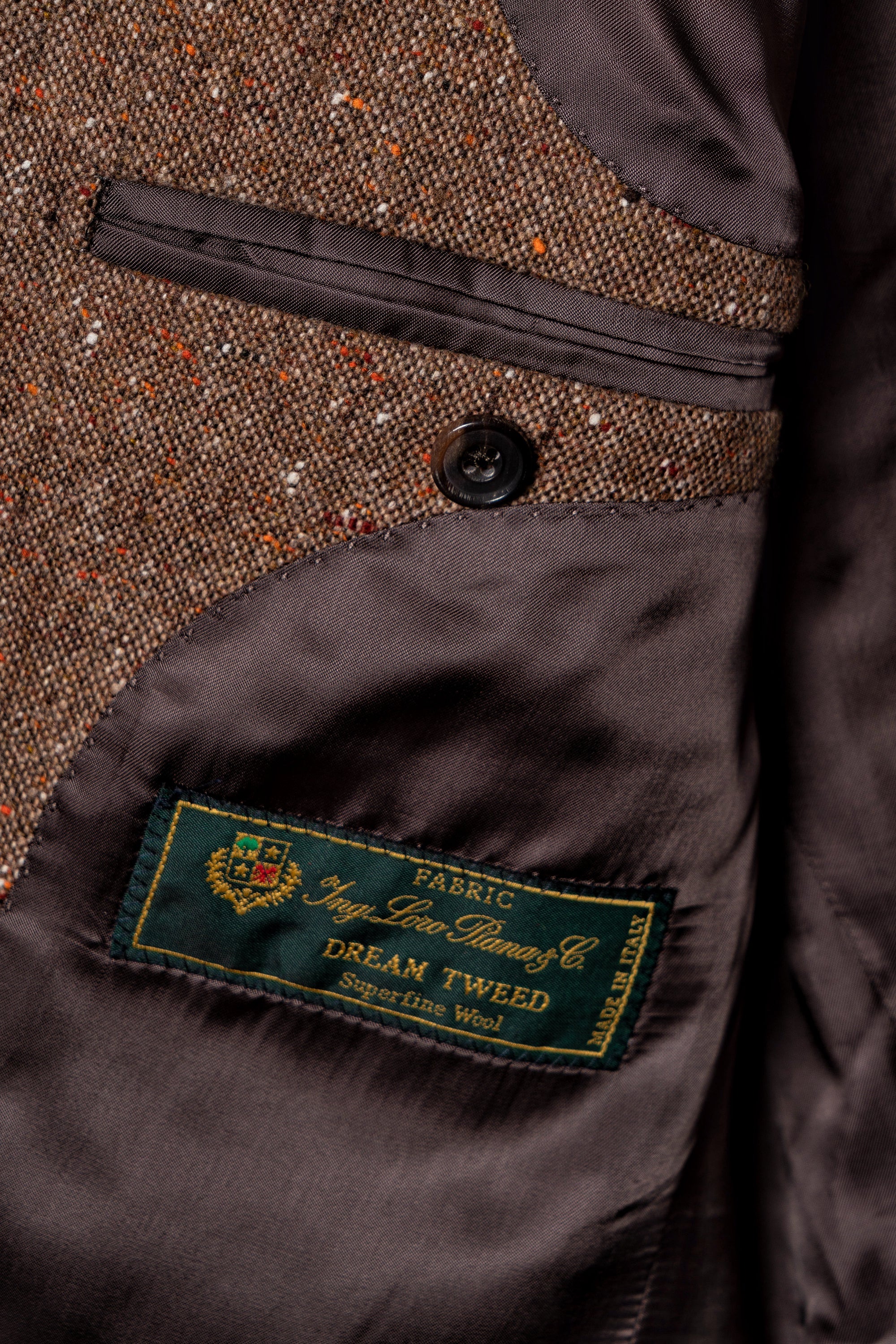 MTO Caramel Donegal Wool Jacket