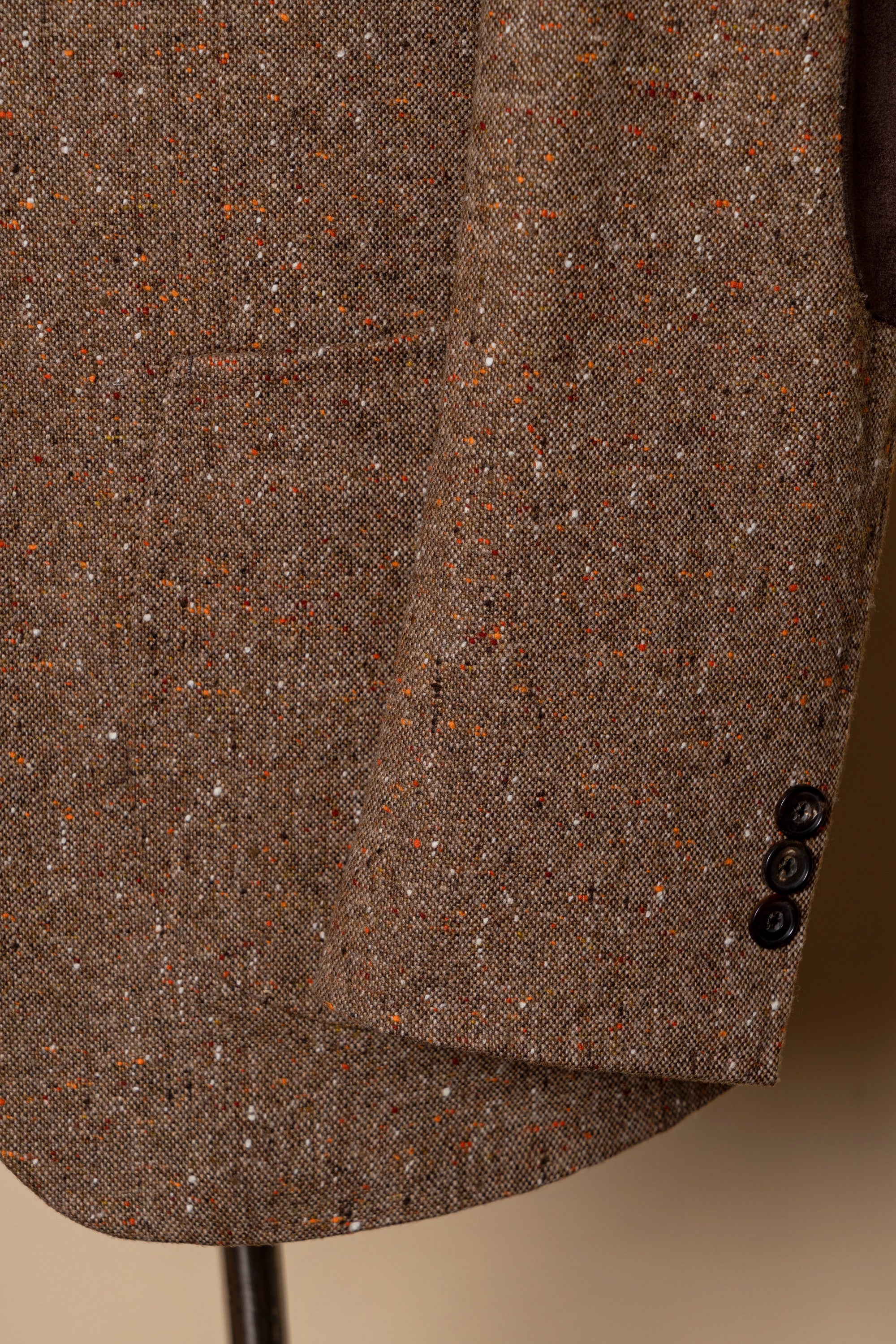 MTO Caramel Donegal Wool Jacket