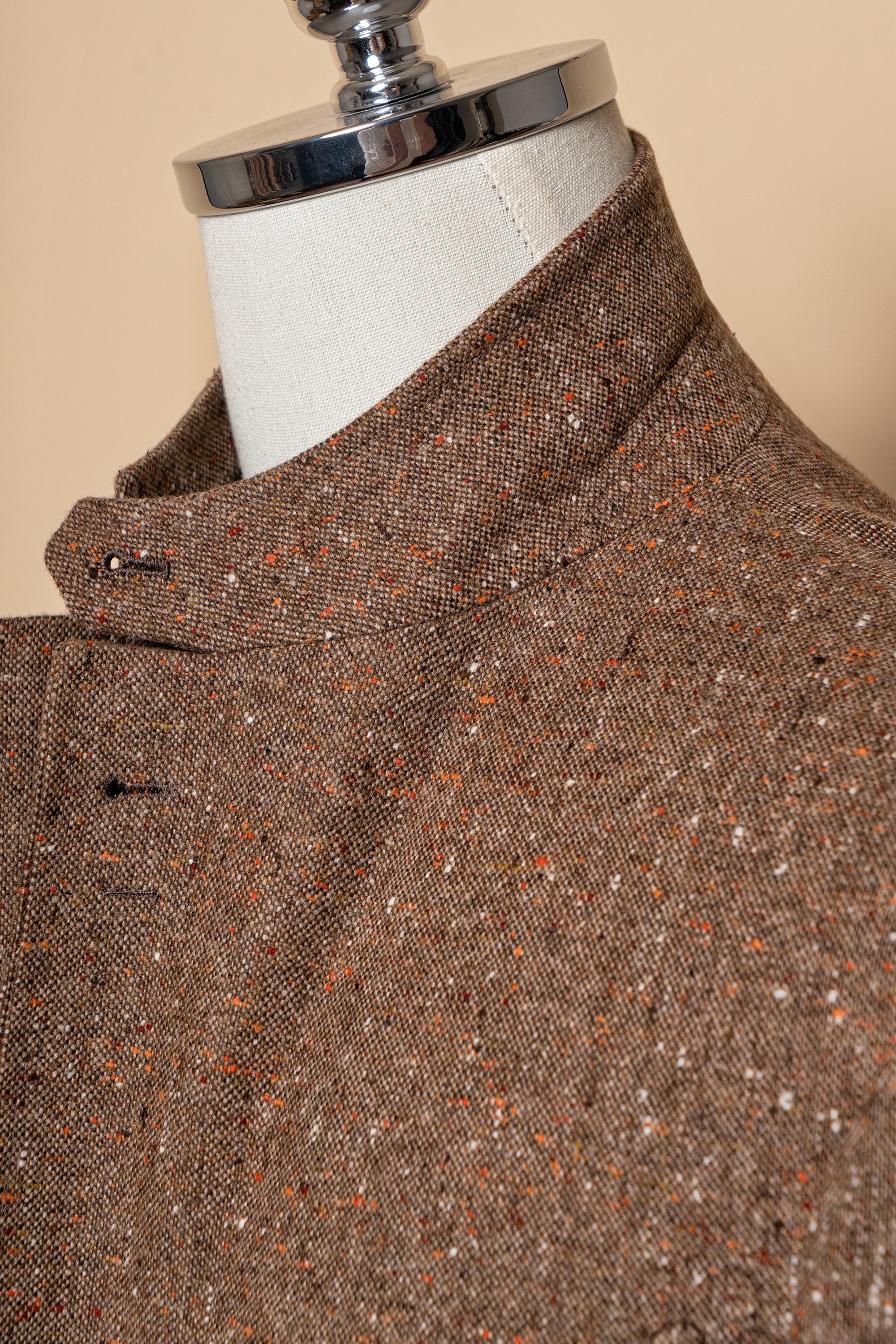 MTO Caramel Donegal Wool Jacket