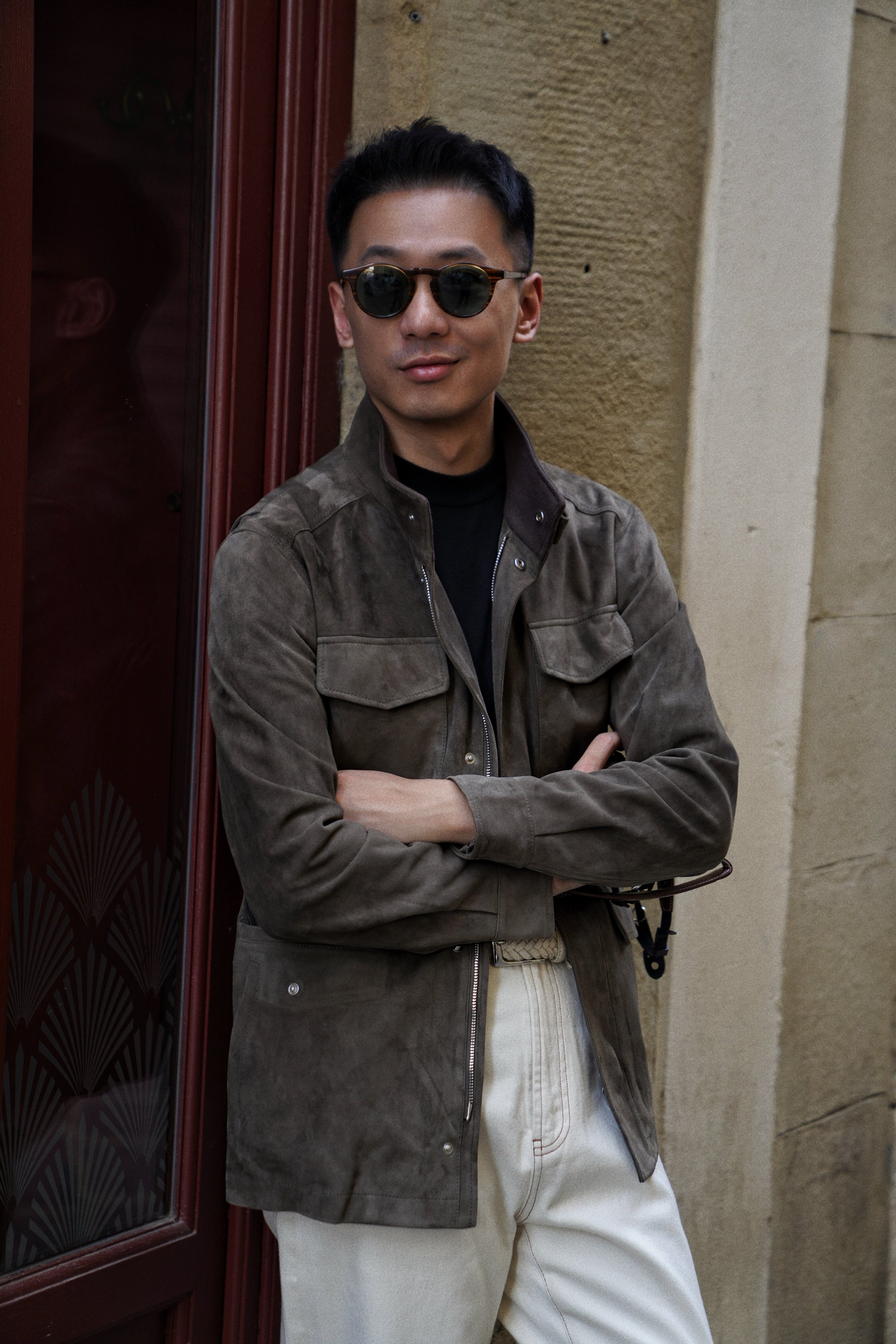 [Preorder] Olive Sheepskin M65 Jacket