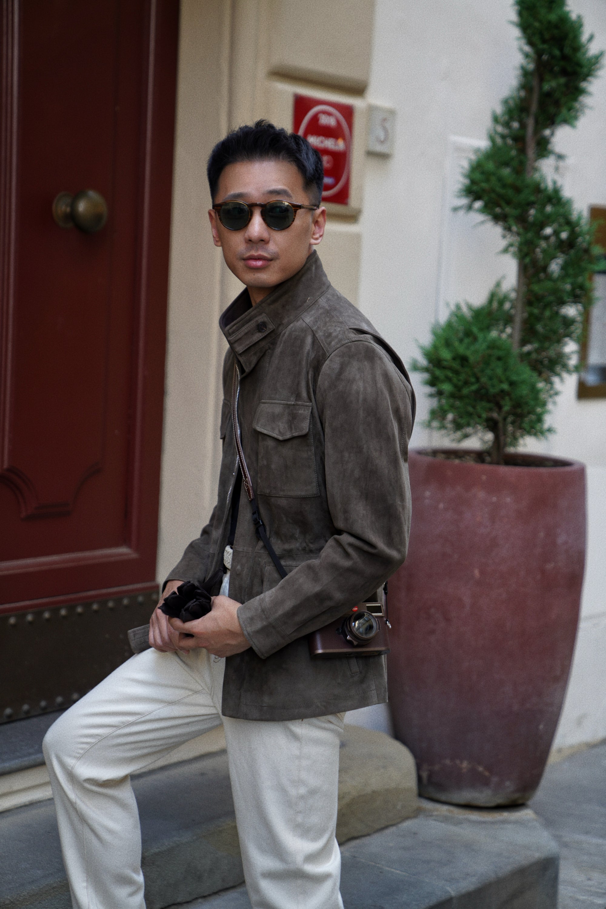 [Preorder] Olive Sheepskin M65 Jacket