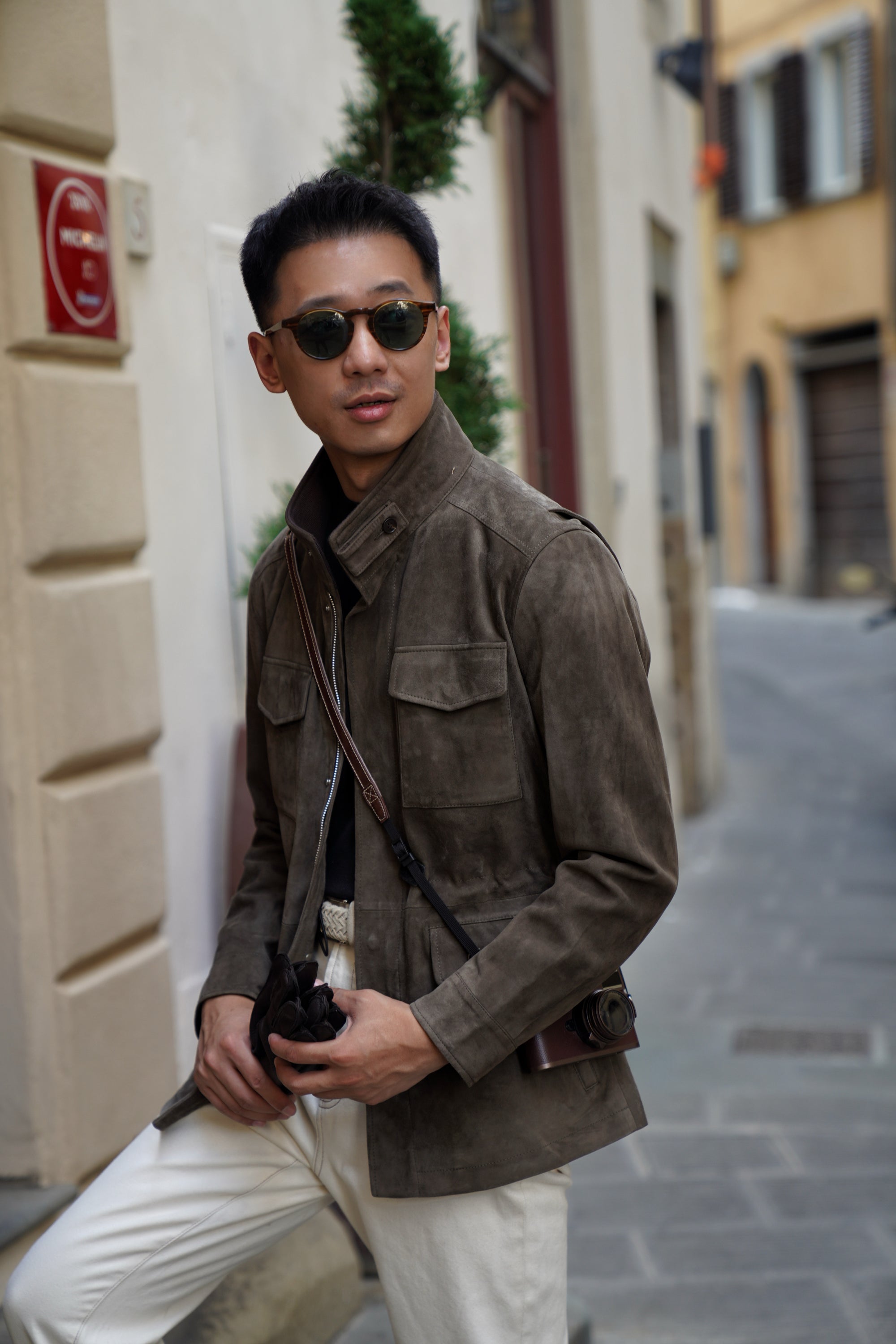 [Preorder] Olive Sheepskin M65 Jacket