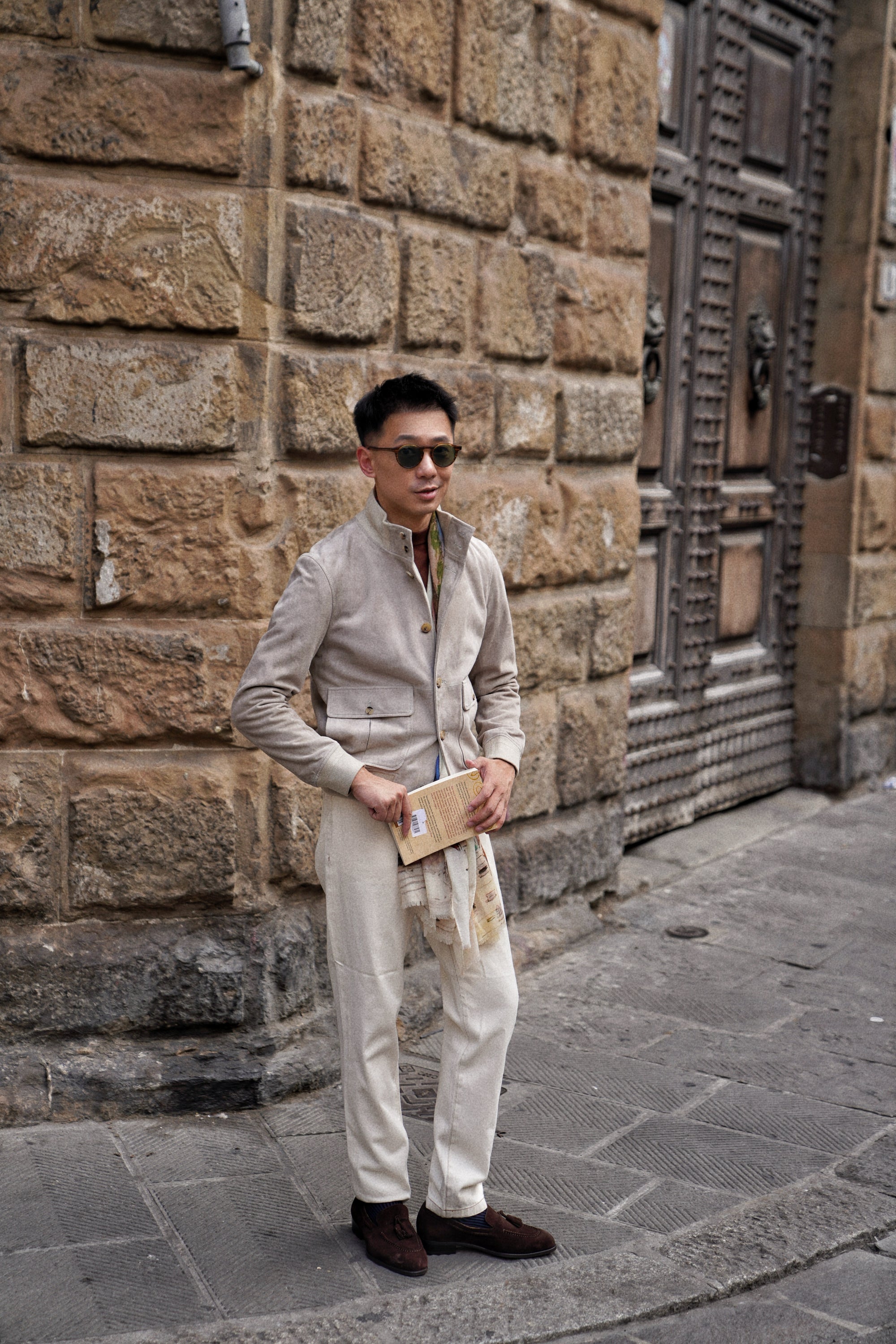 [Preorder] Stone Sheepskin Suede A1 Jacket