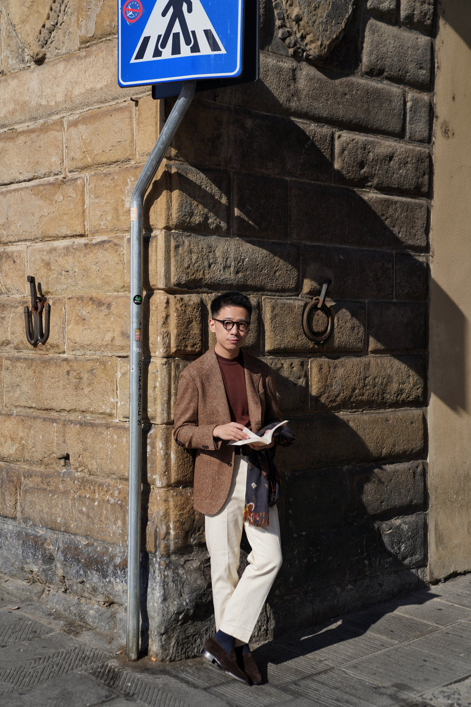 MTO Caramel Donegal Wool Jacket