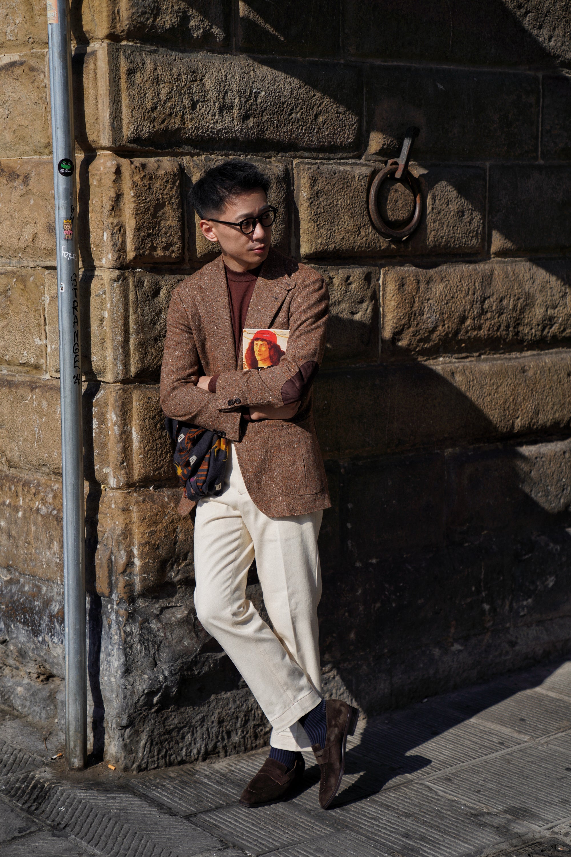 MTO Caramel Donegal Wool Jacket