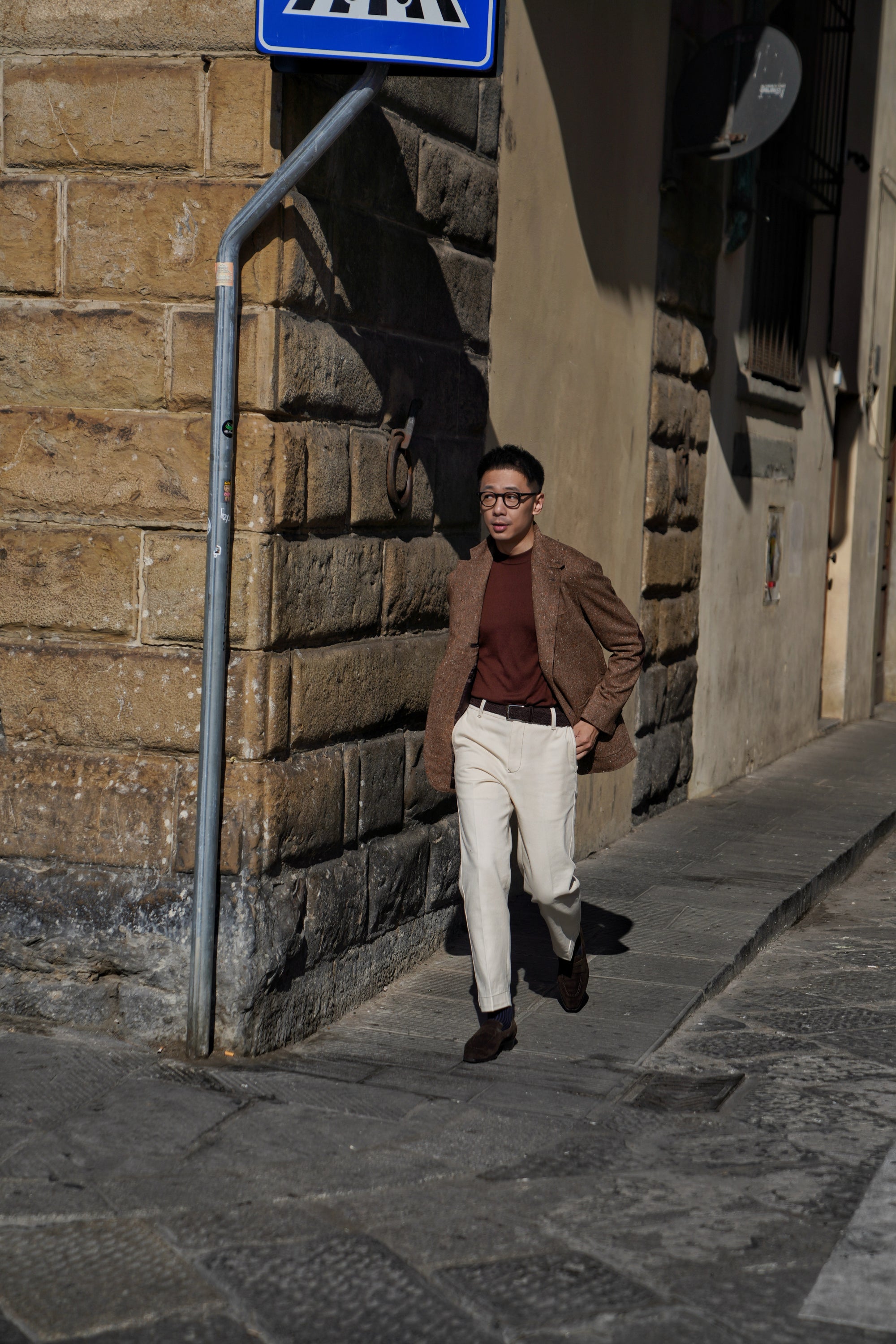 MTO Caramel Donegal Wool Jacket