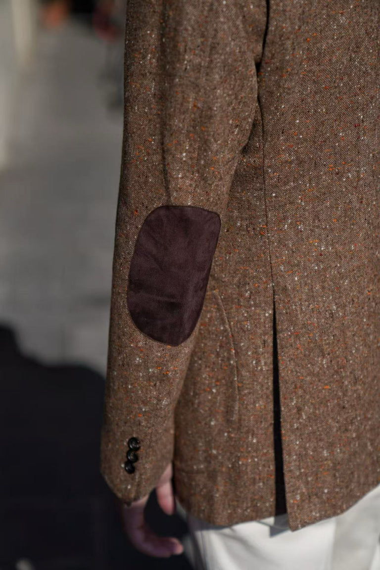 MTO Caramel Donegal Wool Jacket