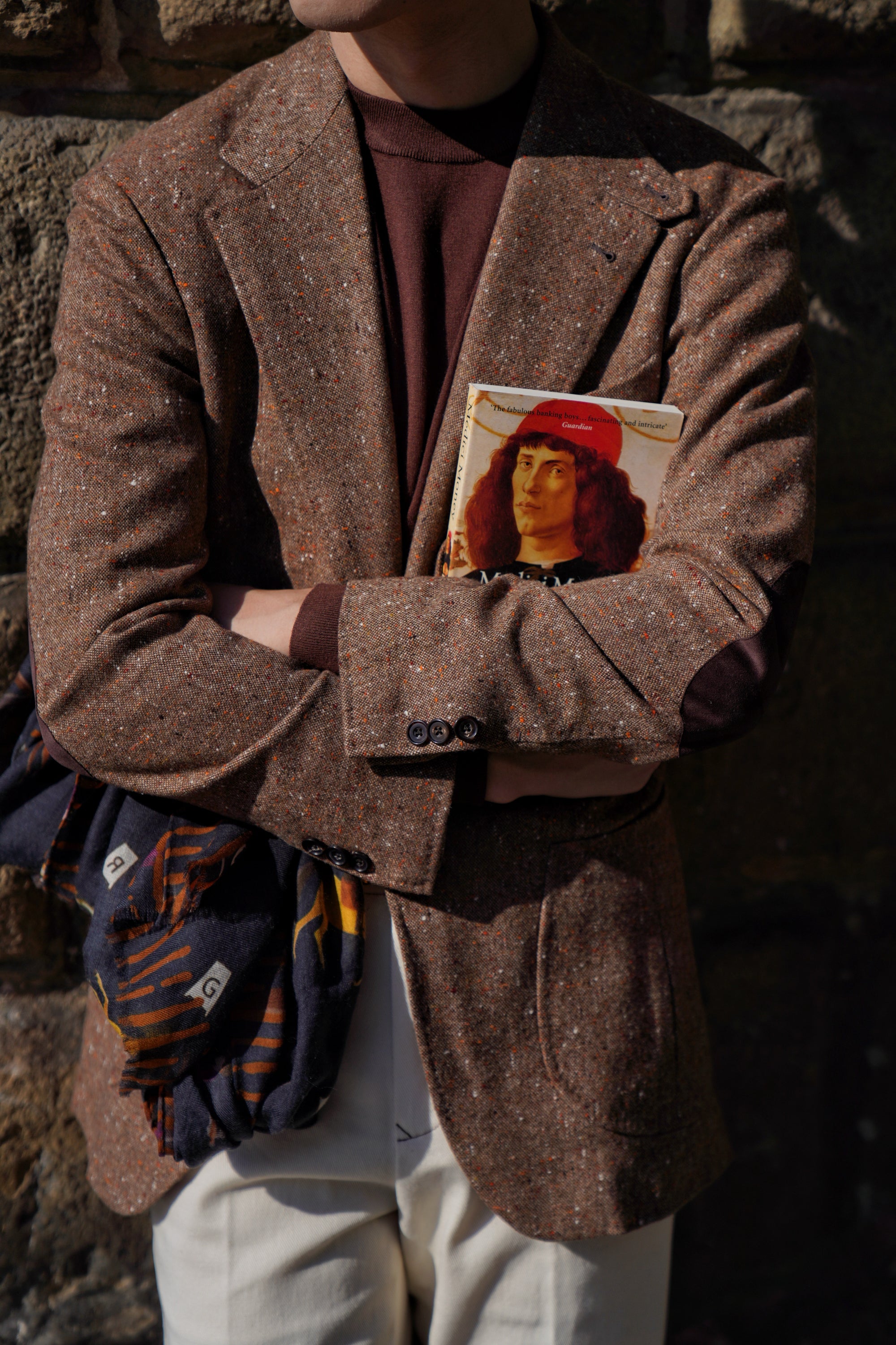 MTO Caramel Donegal Wool Jacket