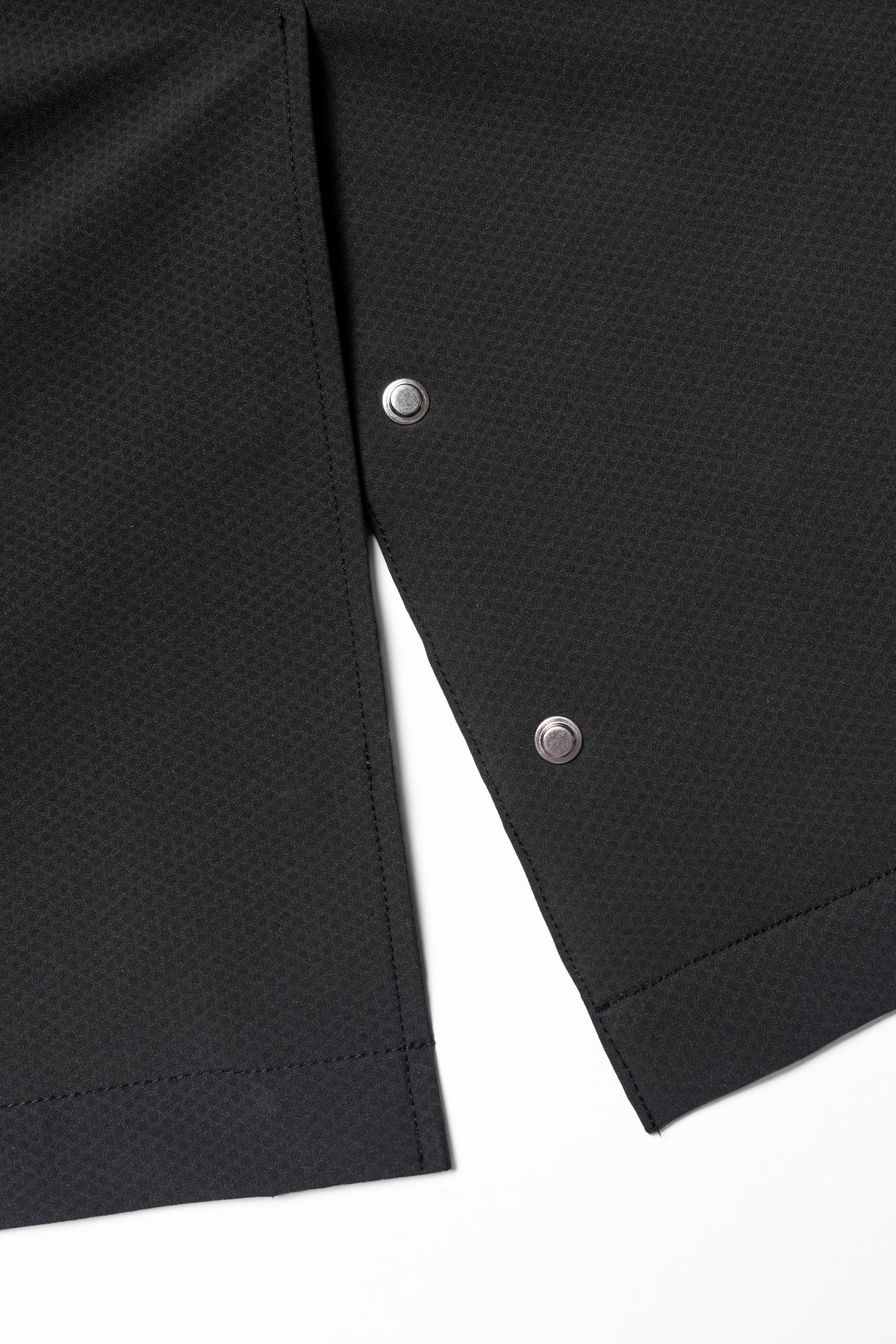 Charcoal Nylon Mac Coat #180