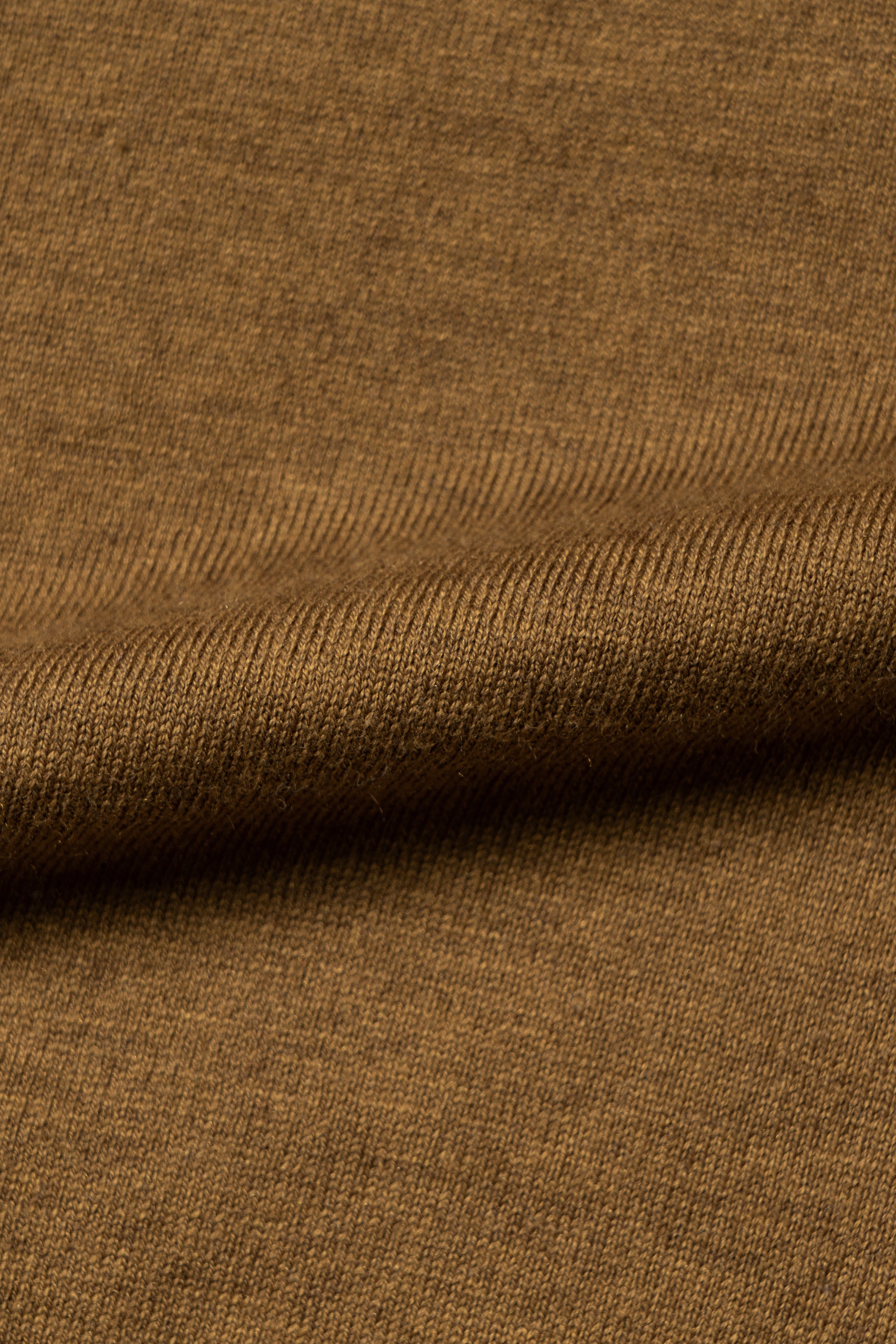 Honey / Black Knitted Mock Neck