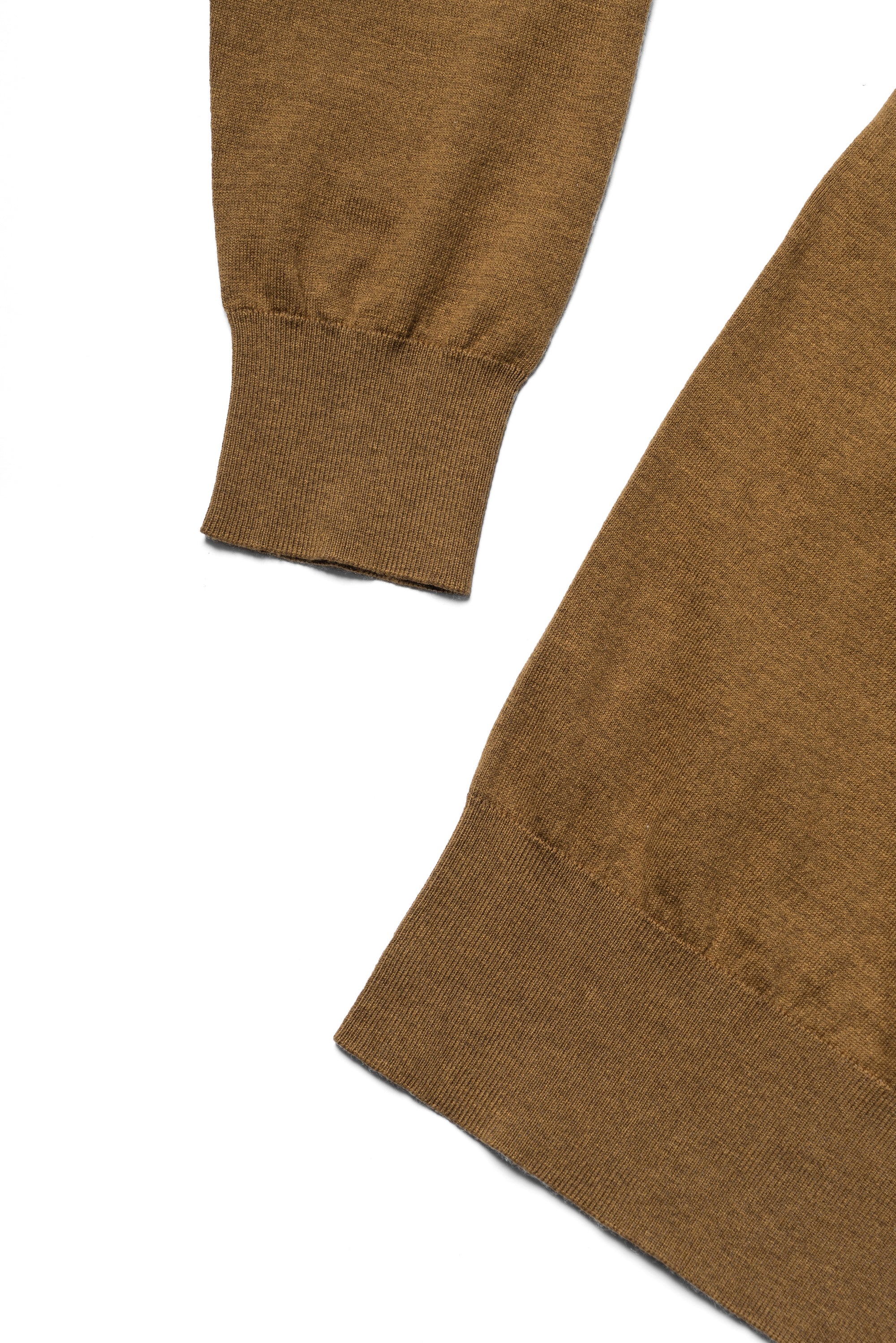 Honey / Black Knitted Mock Neck
