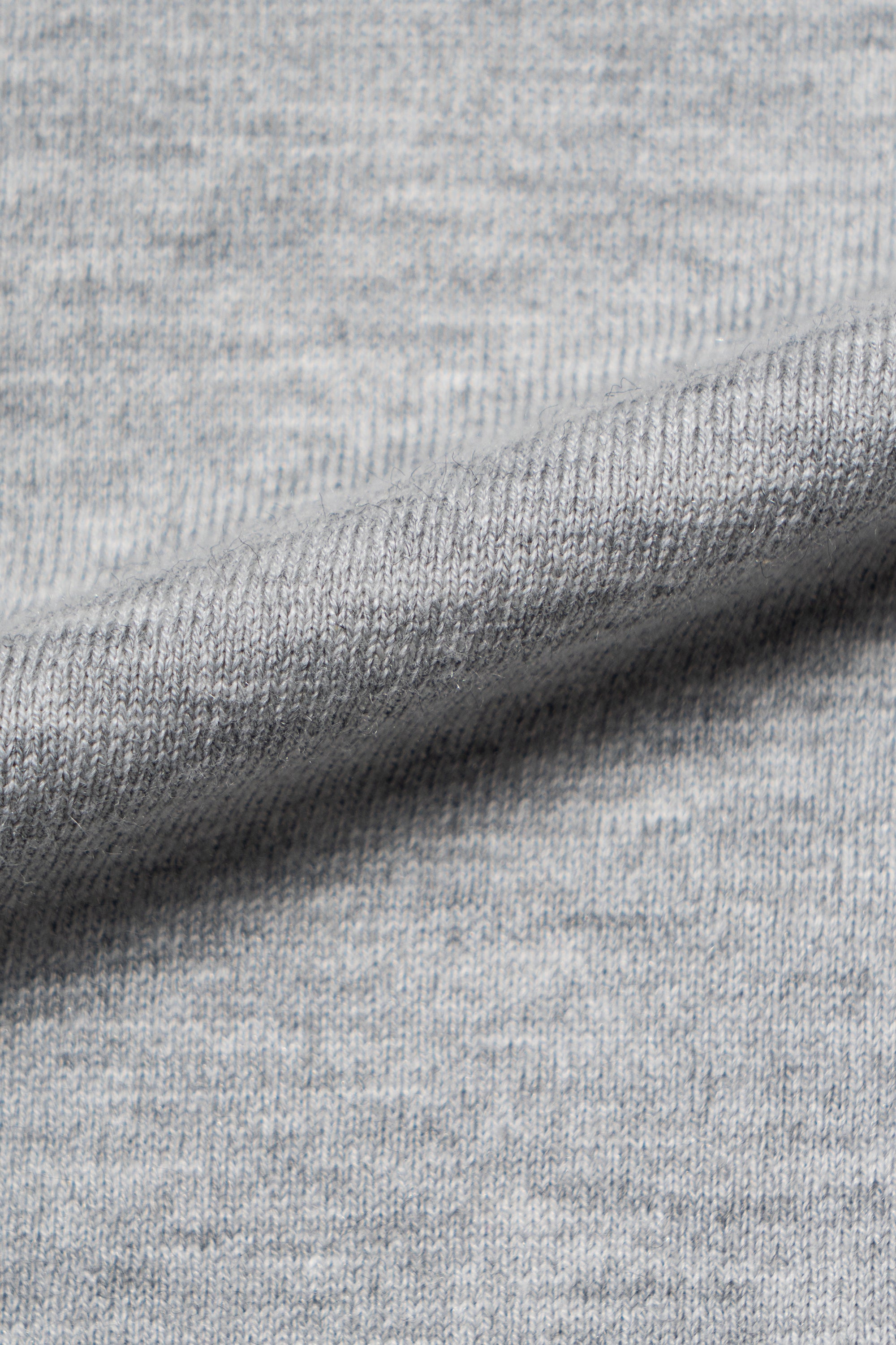 Grey / Burgundy Knitted Mock Neck