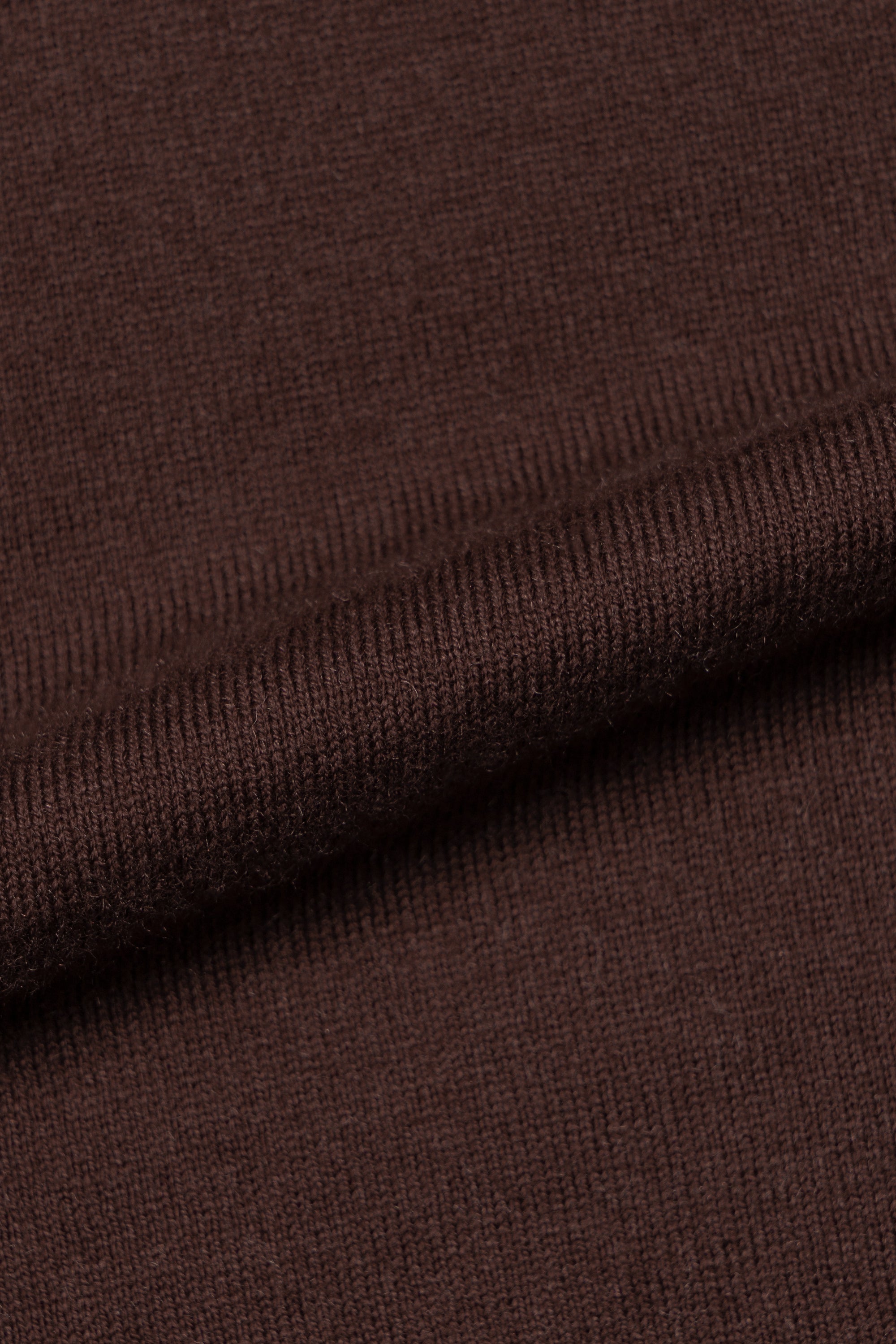 Grey / Burgundy Knitted Mock Neck