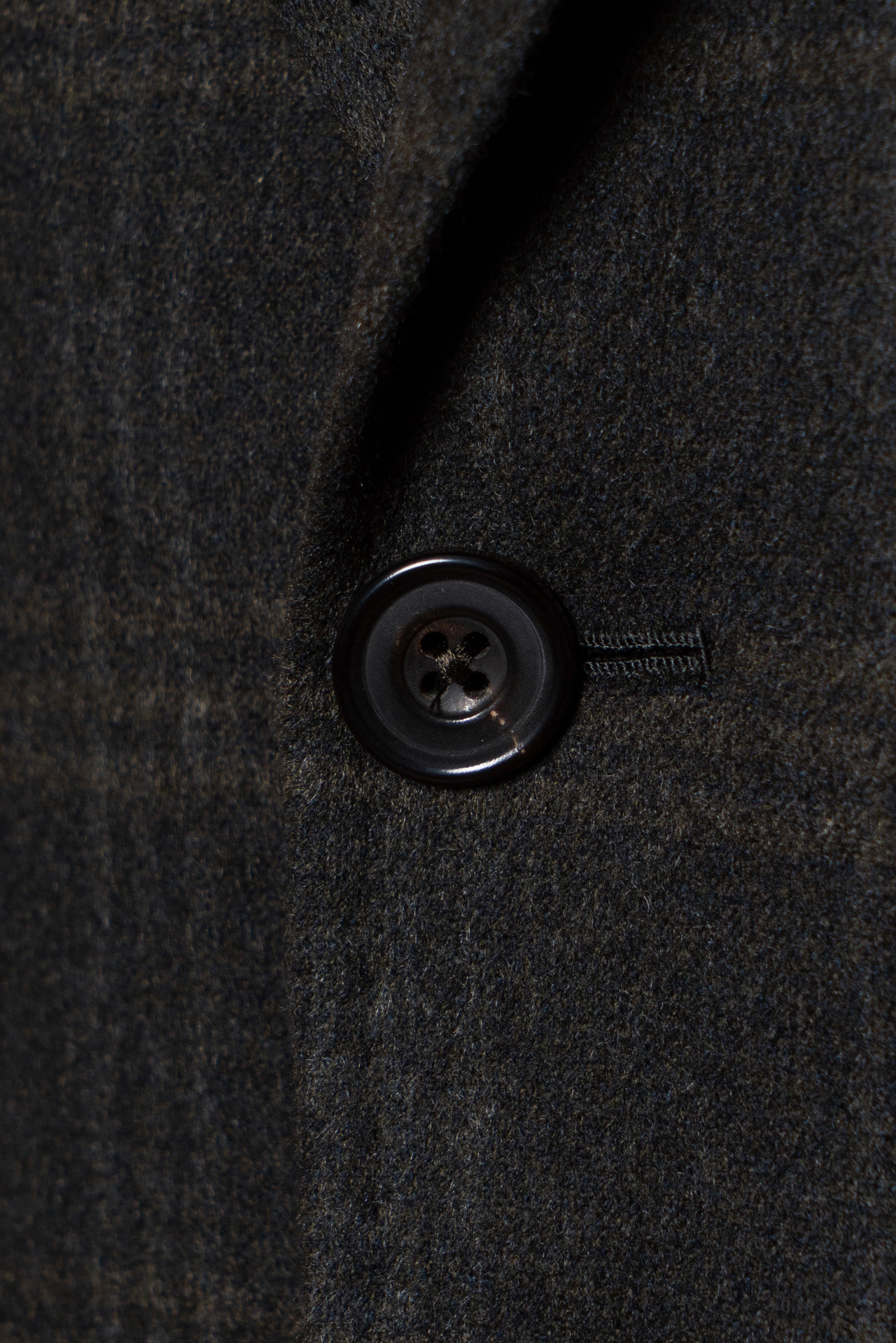 MTO Dark Green Windowpane Cashmere Jacket #492