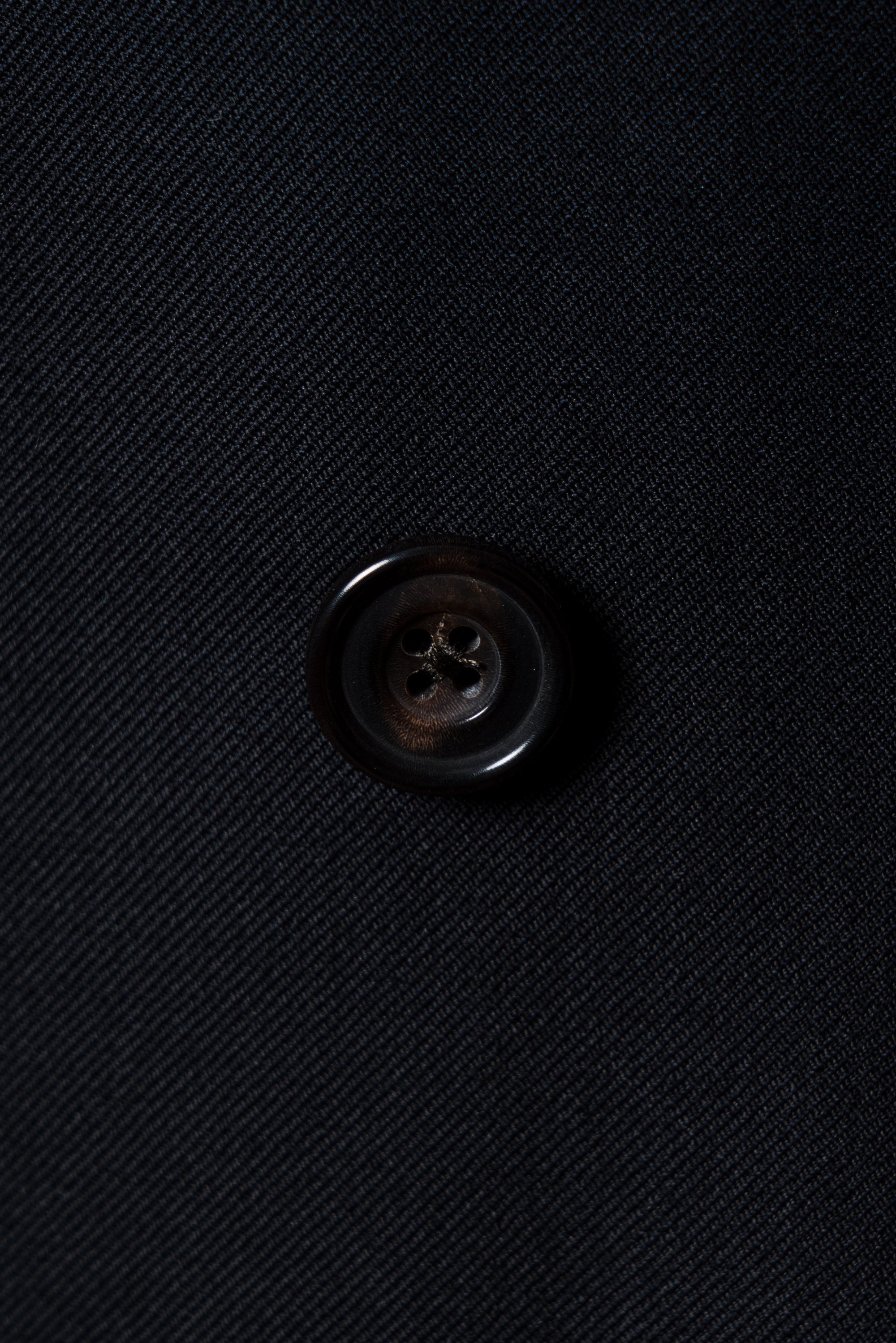 MTO Navy Worsted Wool Suit #478
