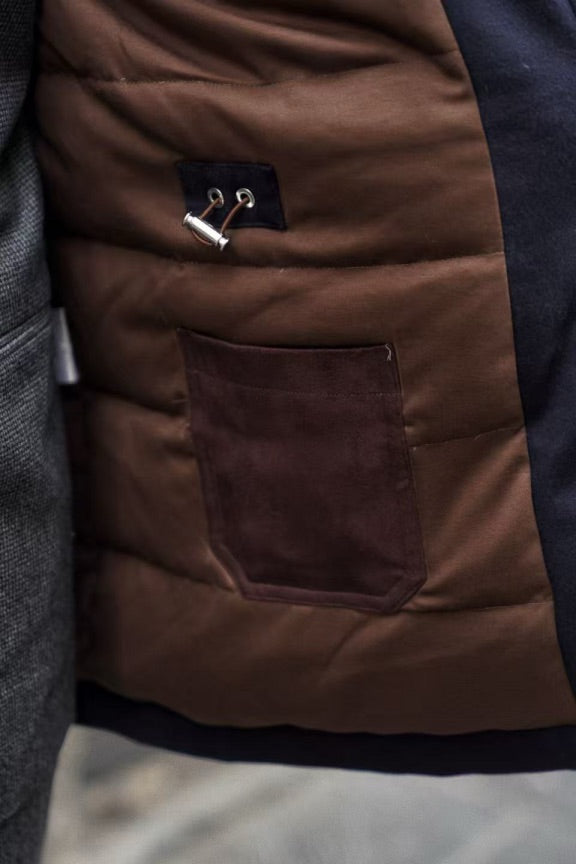 Navy Wool Cashmere N3B Parka #185