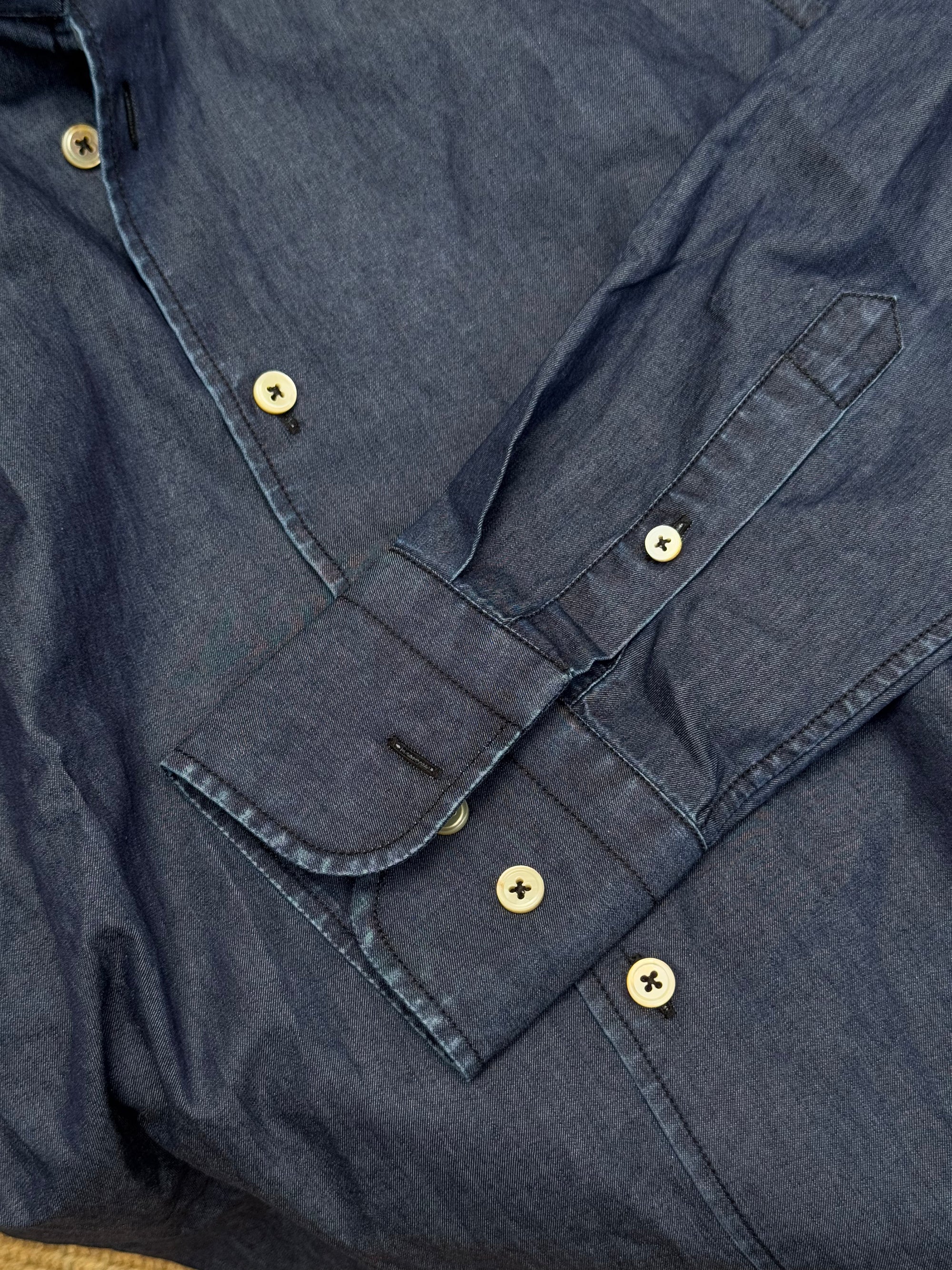 Ring Spun Yarn Denim Shirt