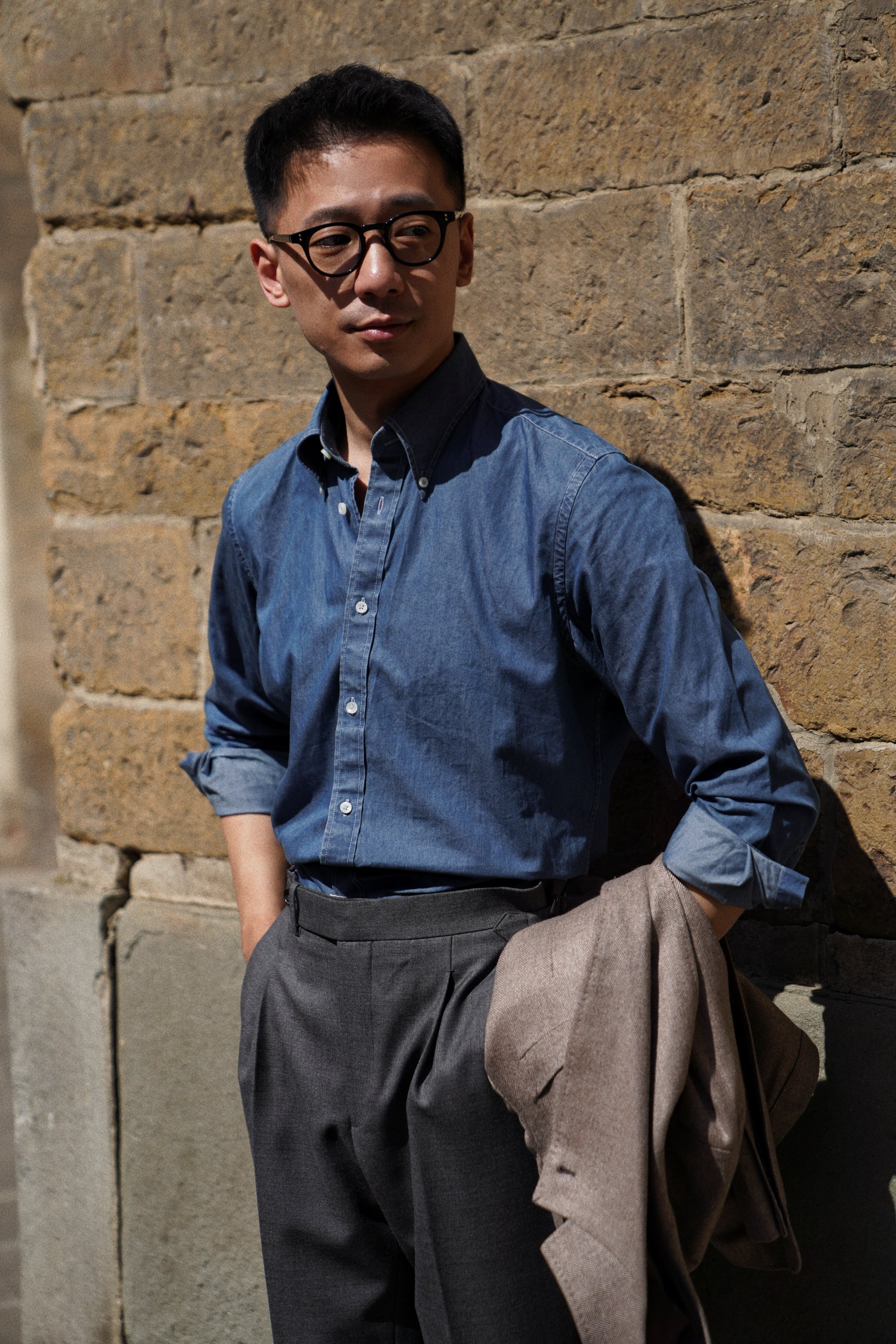 Ring Spun Yarn Denim Shirt