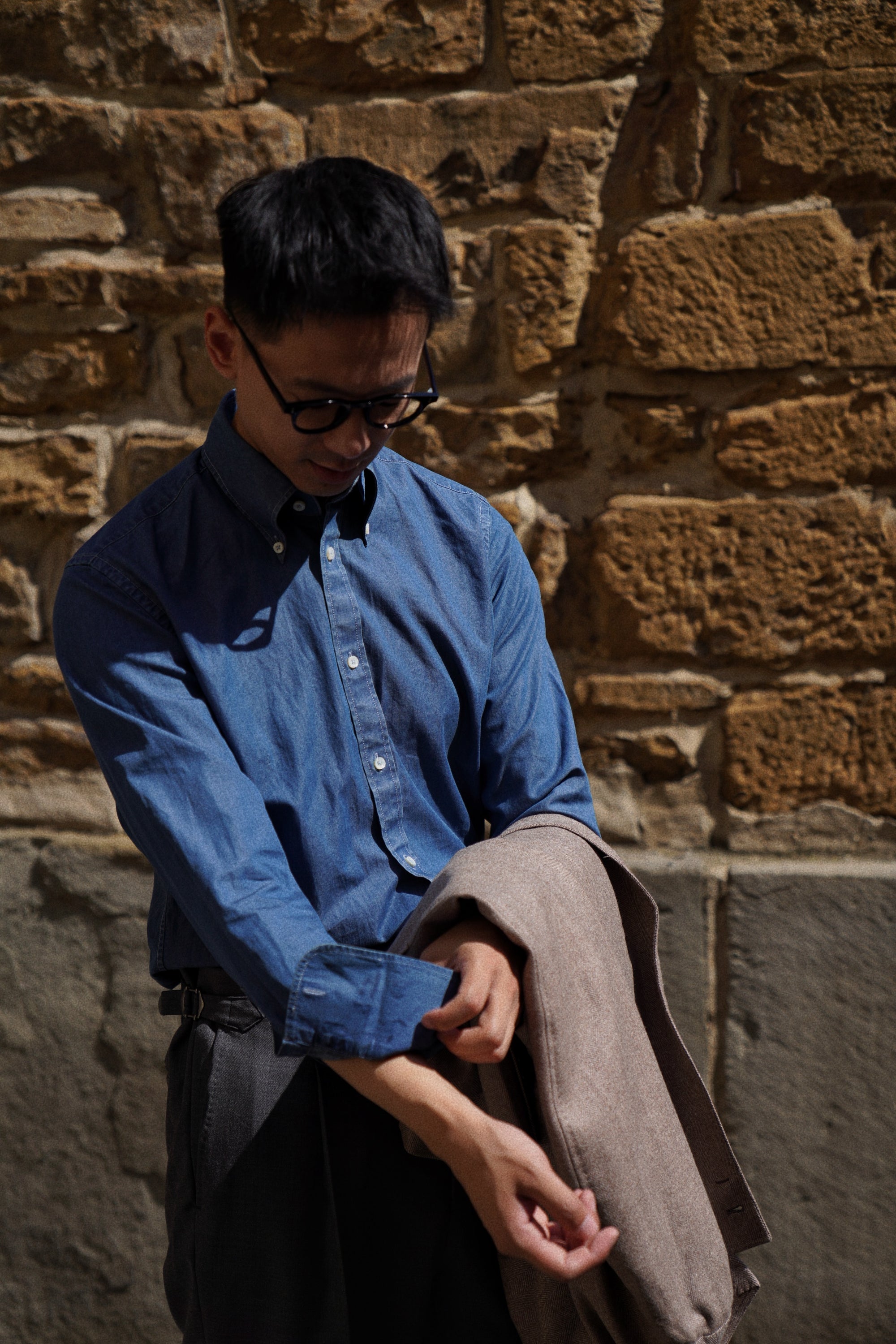 Ring Spun Yarn Denim Shirt