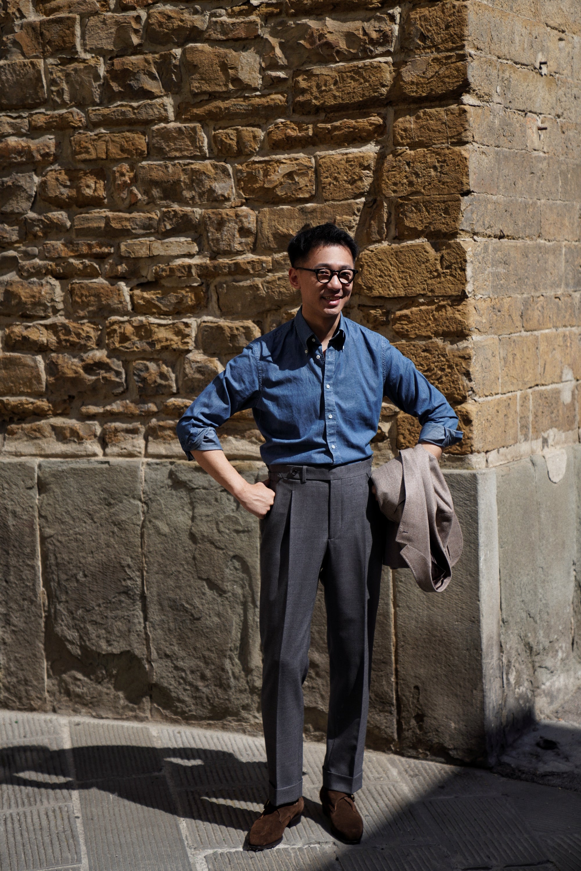 Ring Spun Yarn Denim Shirt