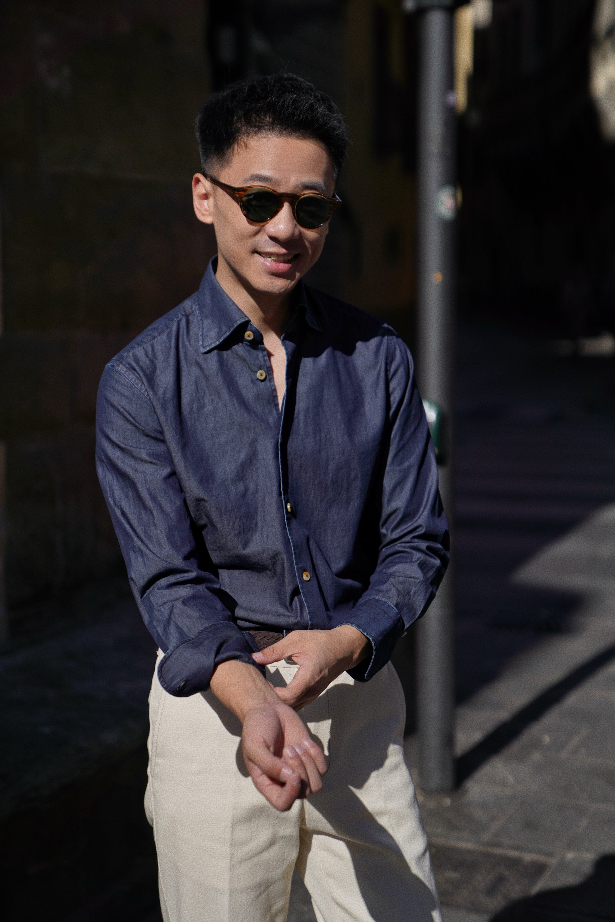 Ring Spun Yarn Denim Shirt