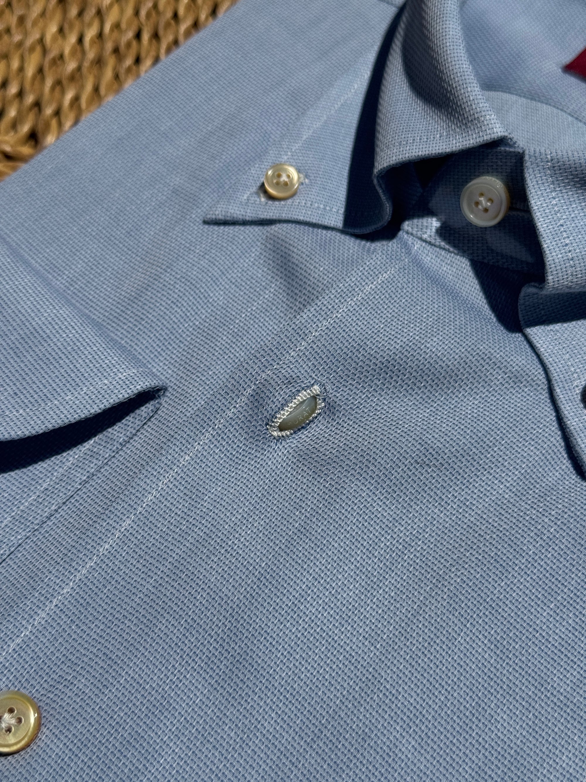 MTO Handcrafted Albini Pique Cotton Shirt #61 #62