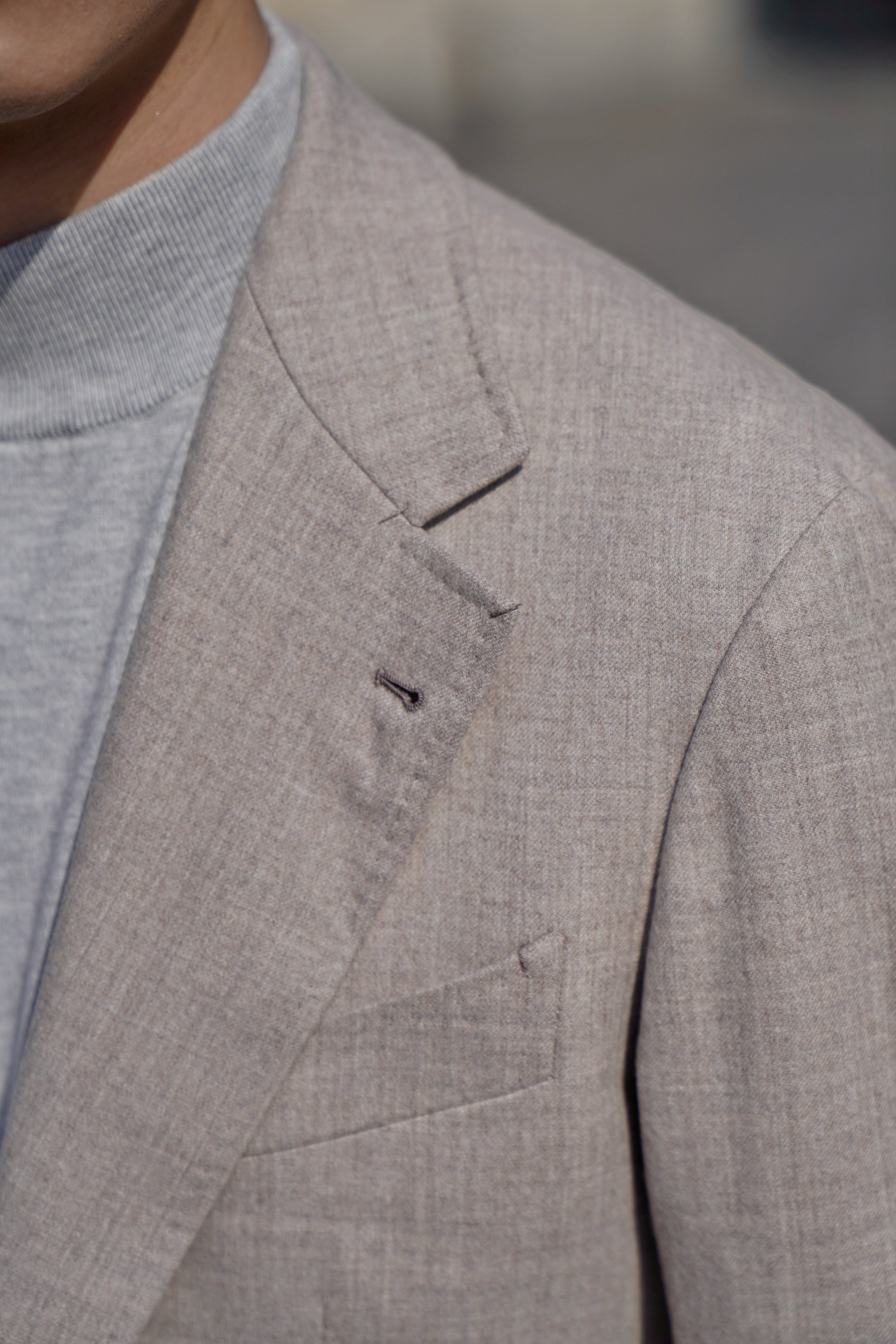 MTO Camel Twill Flannel Suit #410