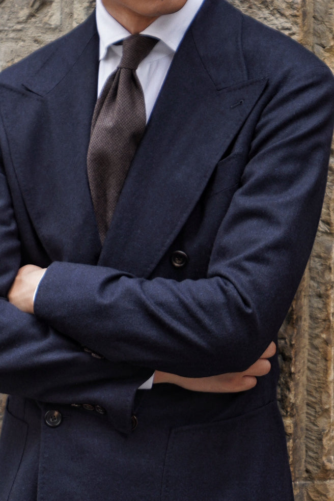 MTO Navy Flannel Suit #409