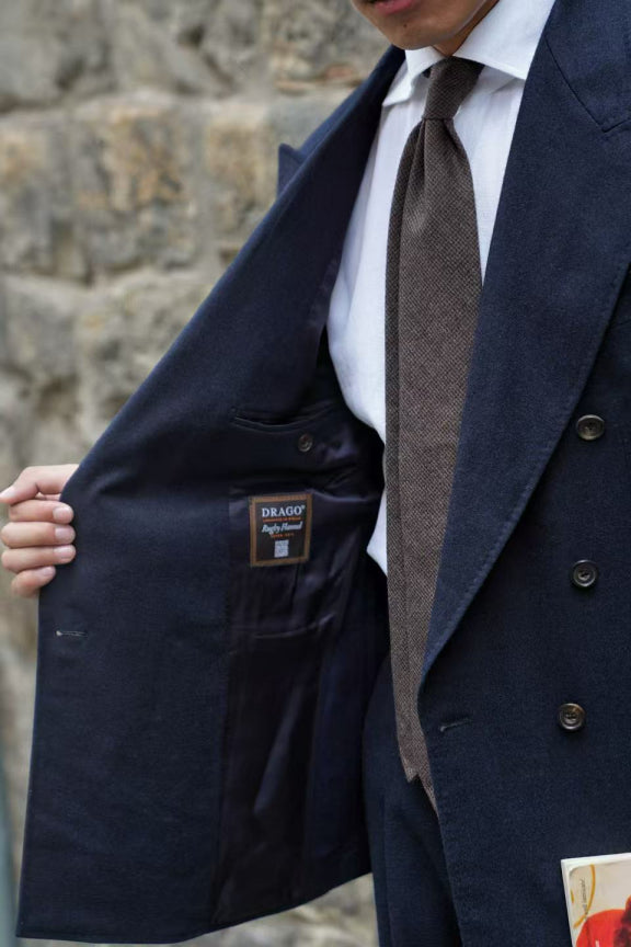 MTO Navy Flannel Suit #409