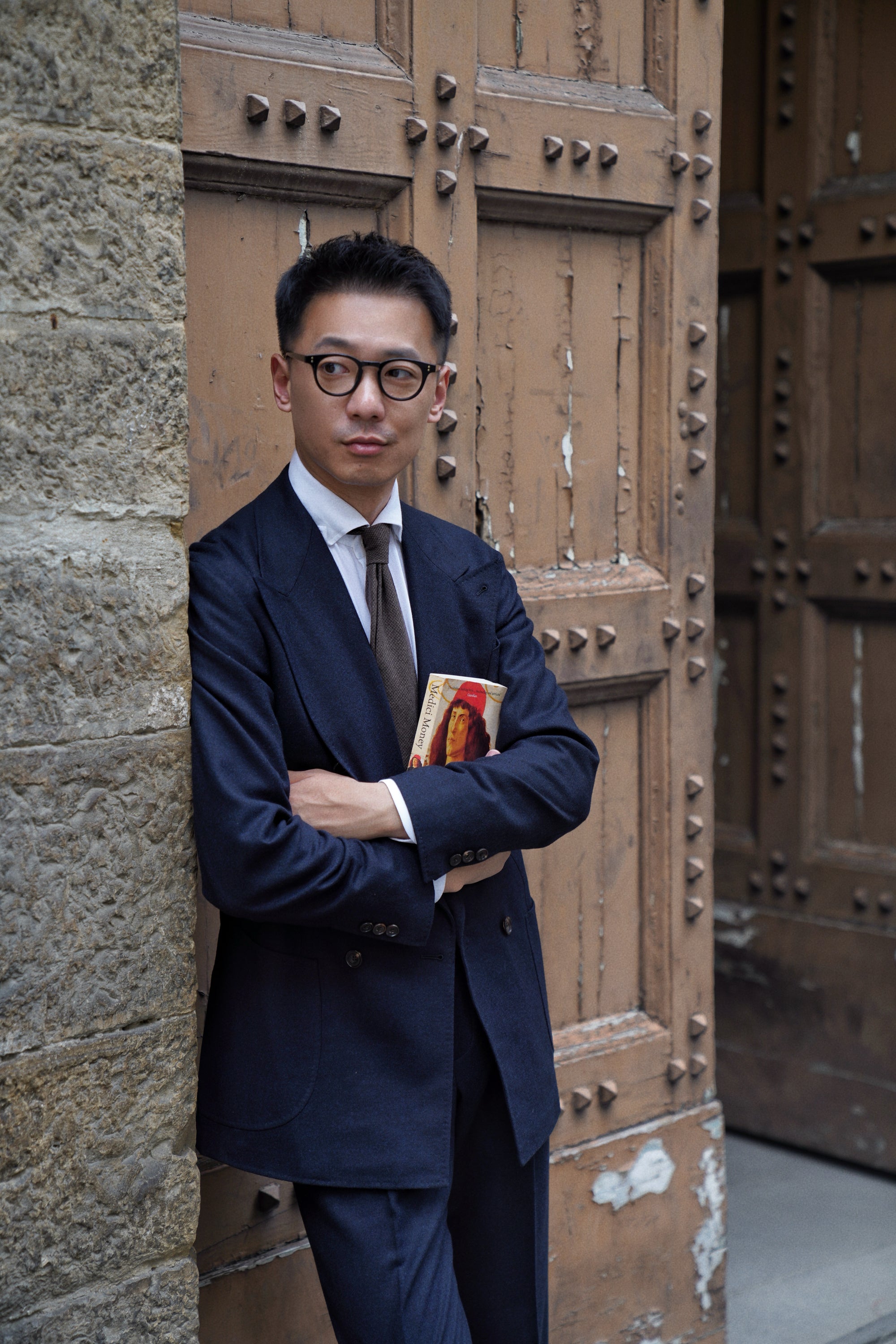 MTO Navy Flannel Suit #409