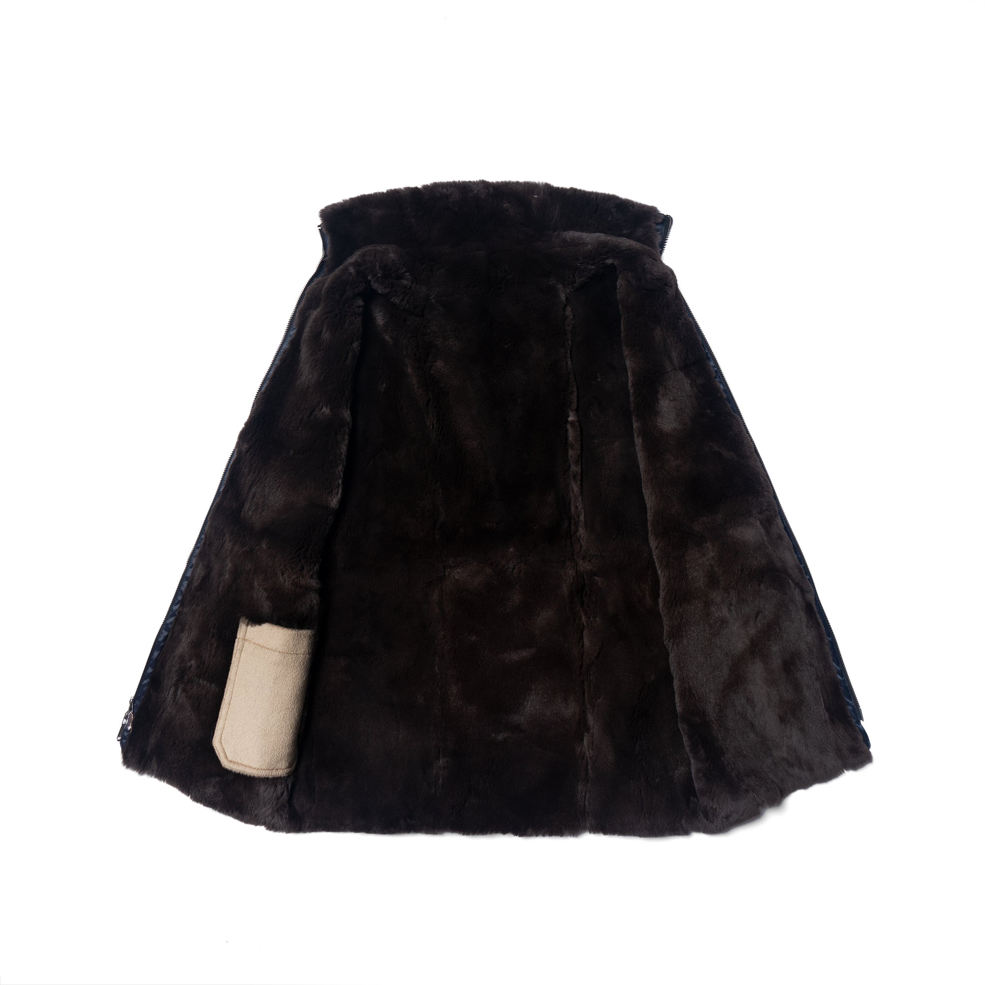 Camel Wool Cashmere Parka #155