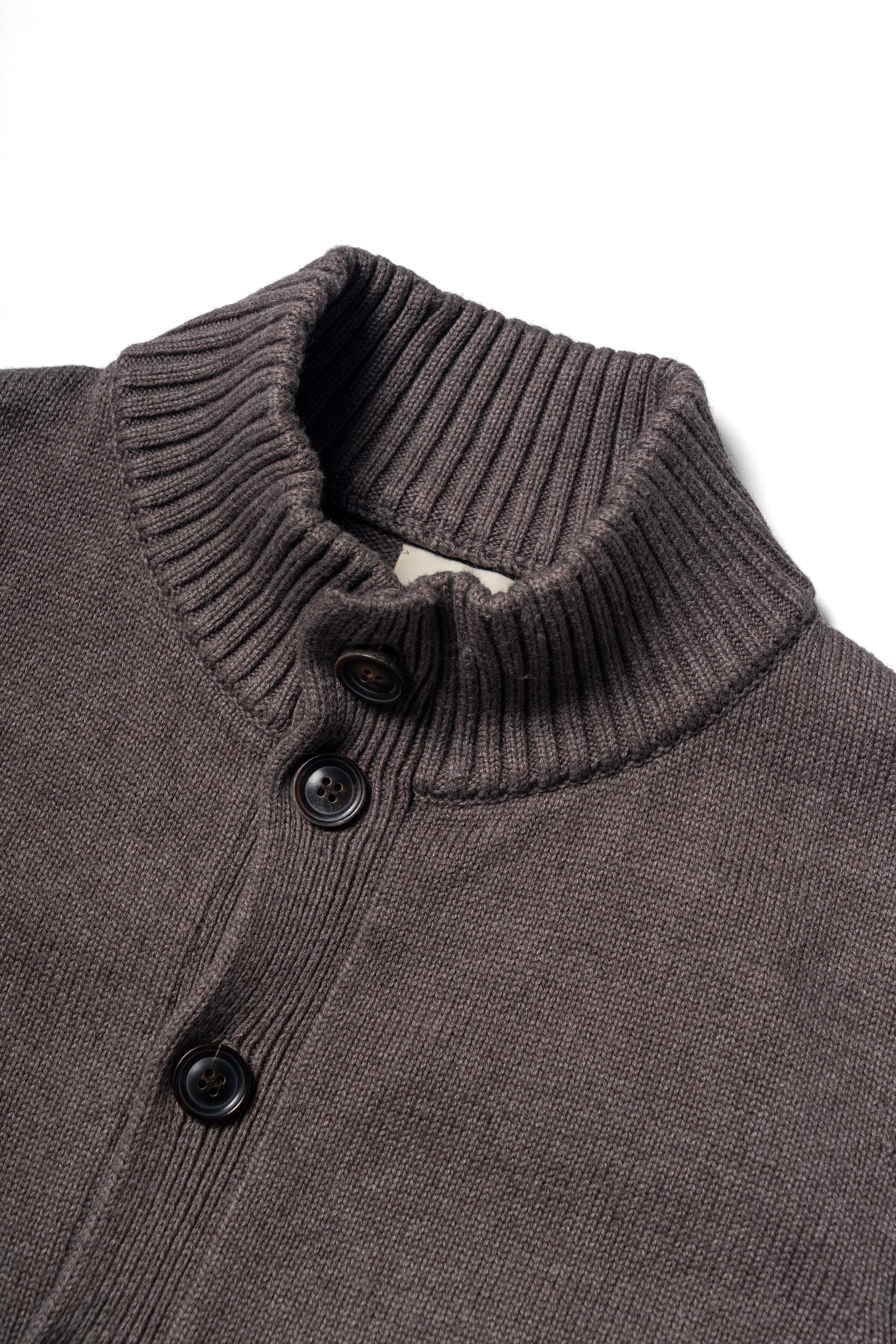 Taupe Knitted A1 Jacket
