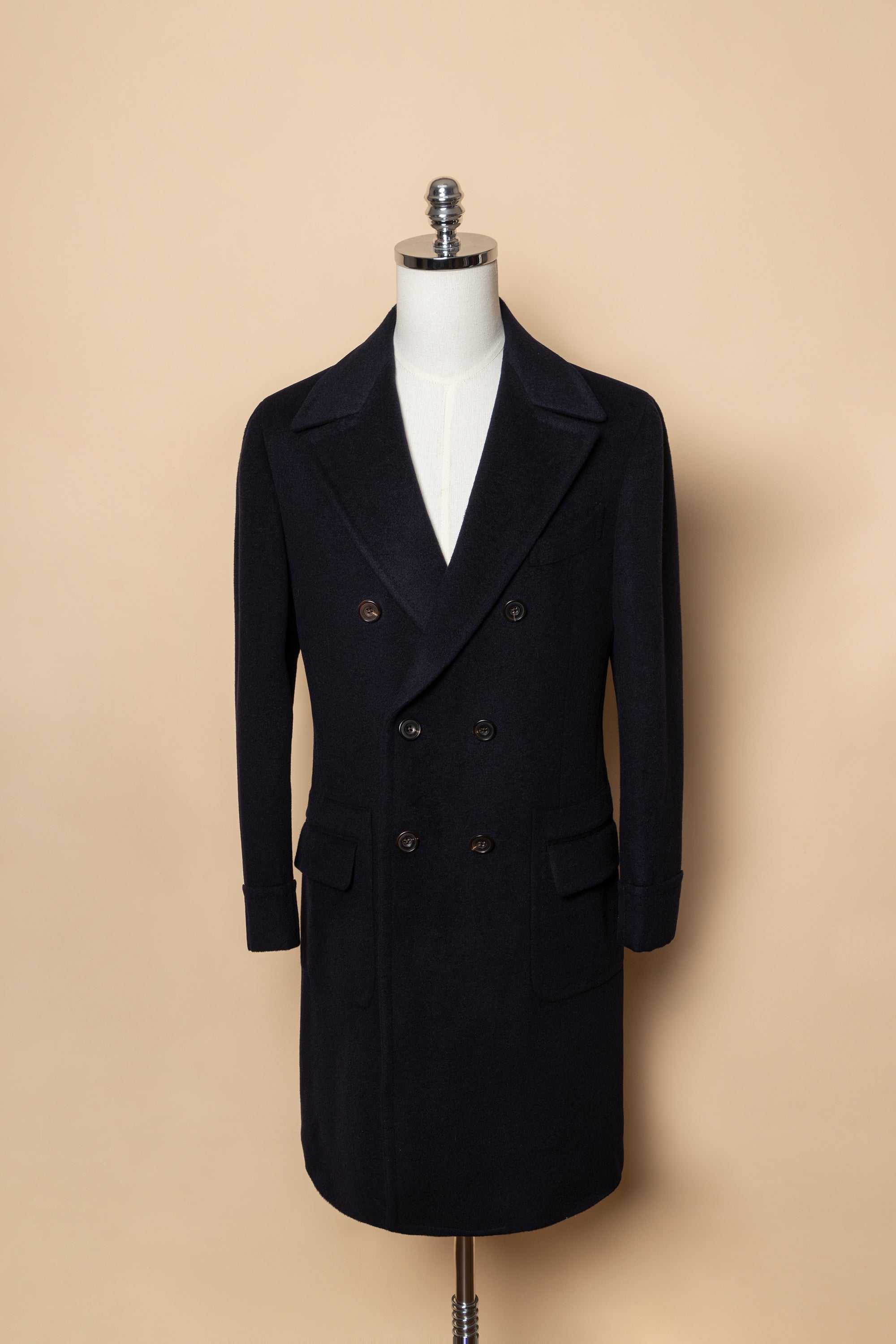 Navy Wool Ulster Coat #73