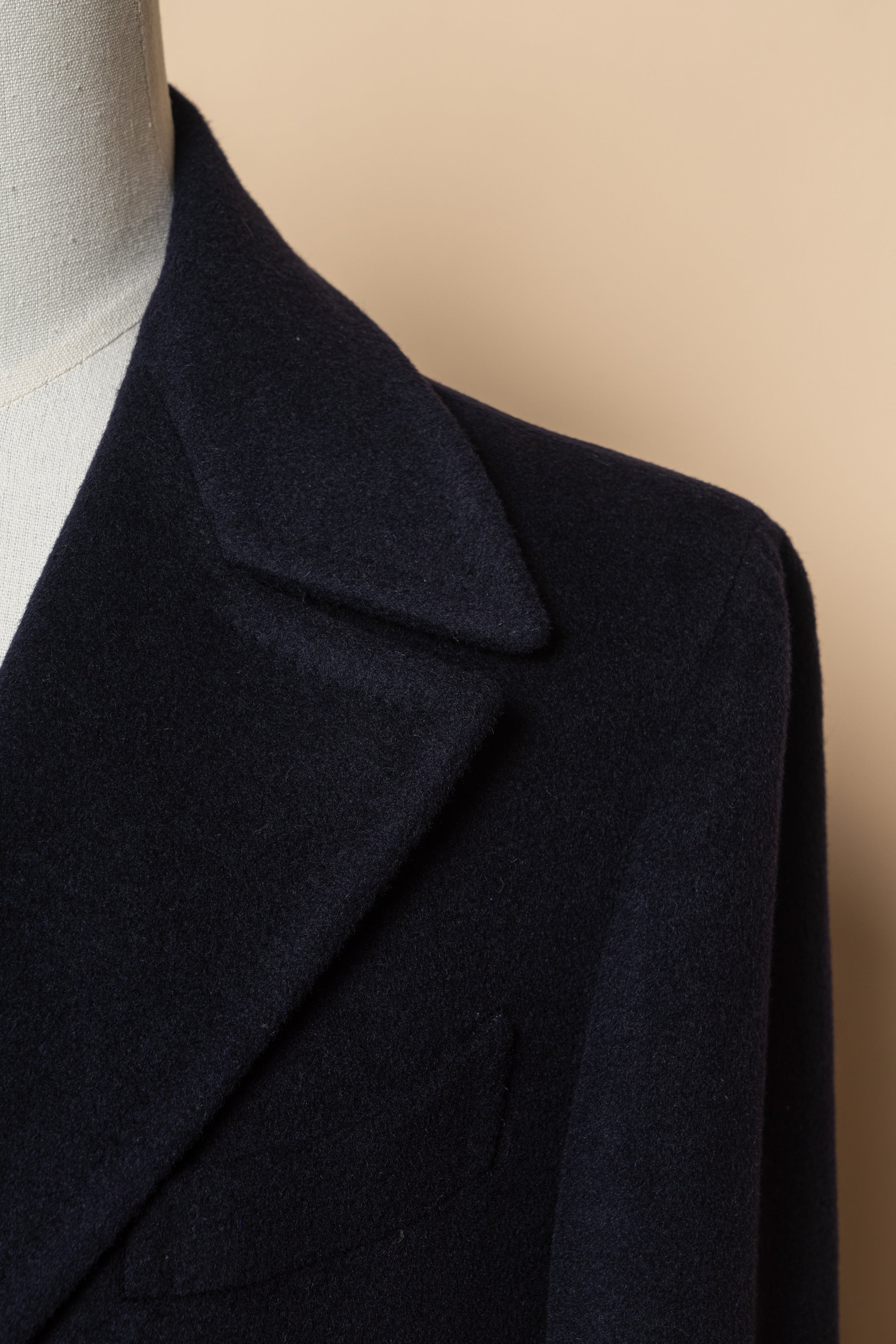 Navy Wool Ulster Coat #73