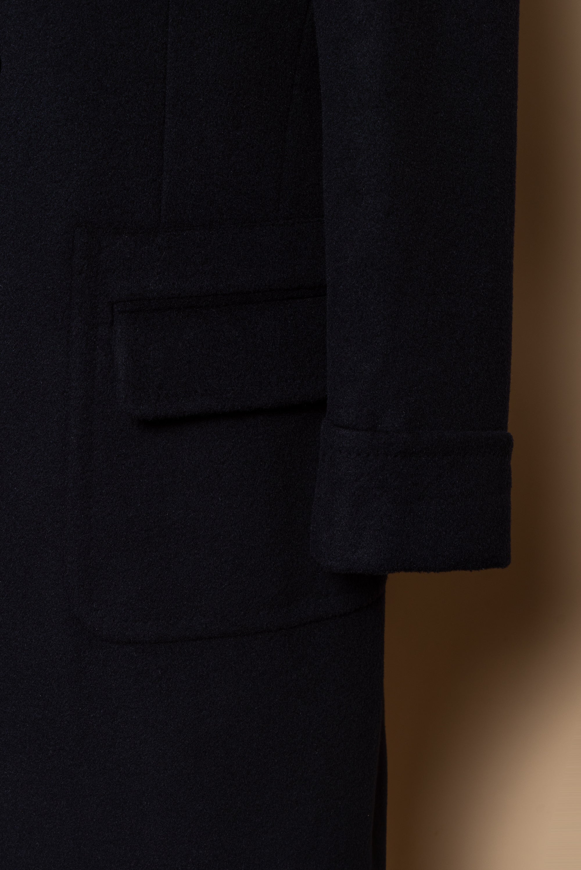 Navy Wool Ulster Coat #73