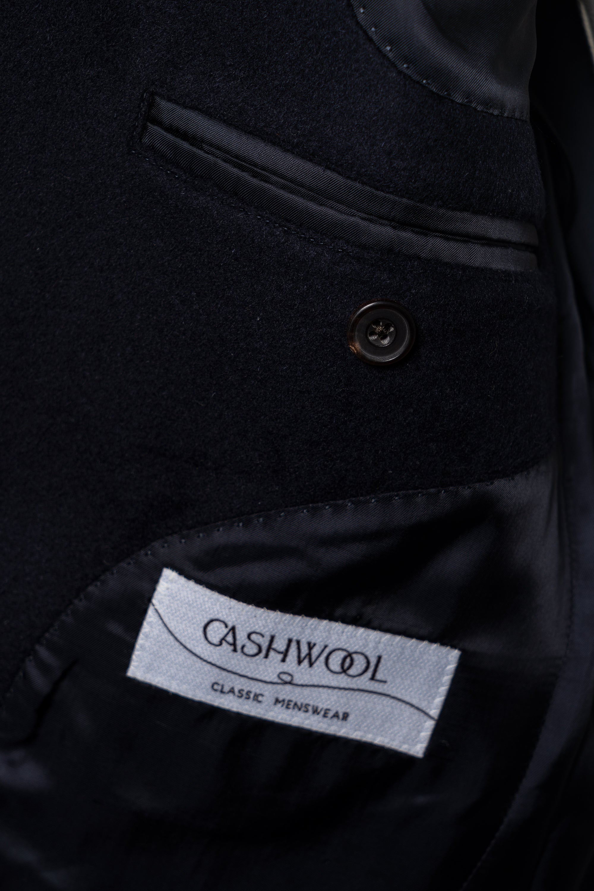 Navy Wool Ulster Coat #73