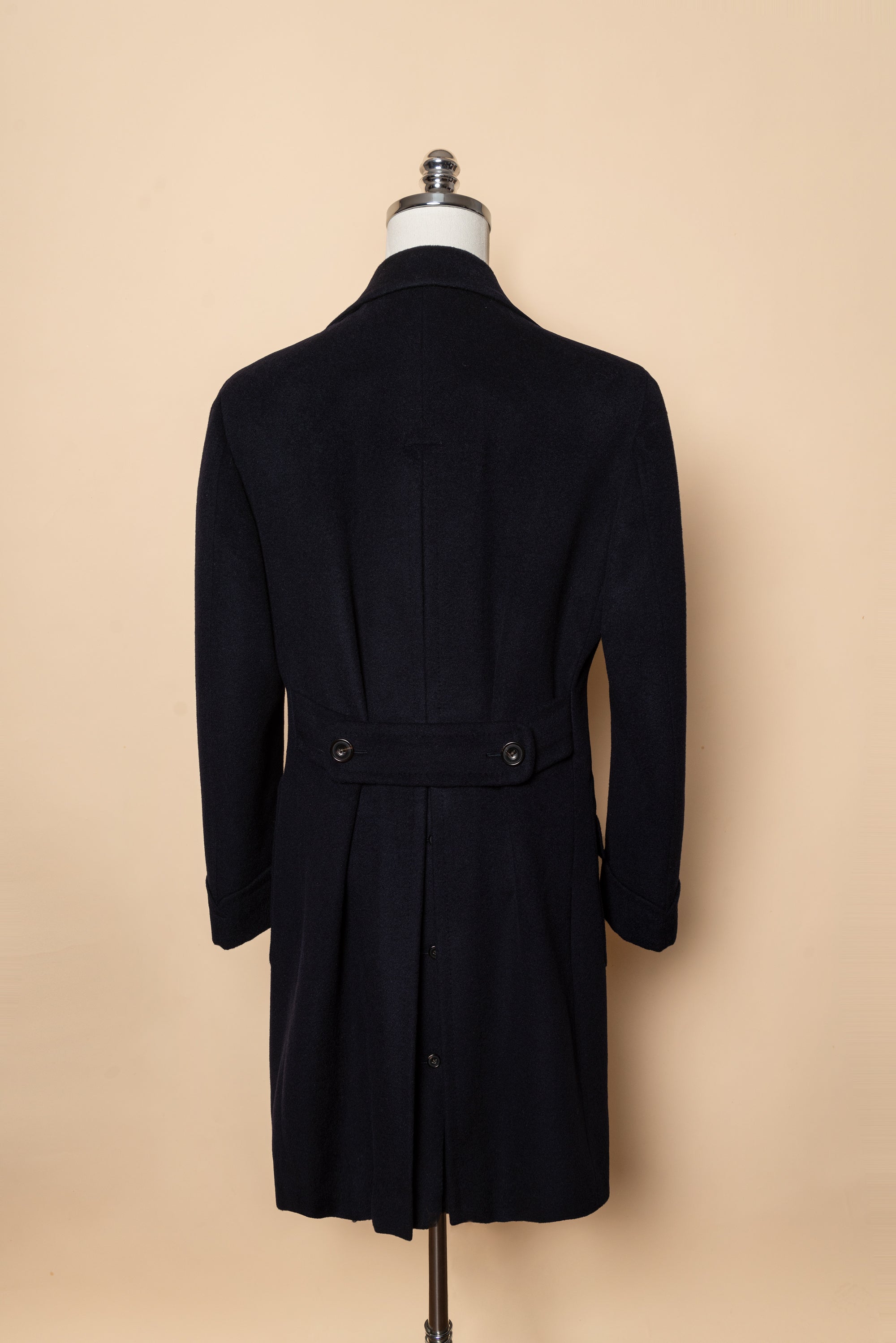 Navy Wool Ulster Coat #73
