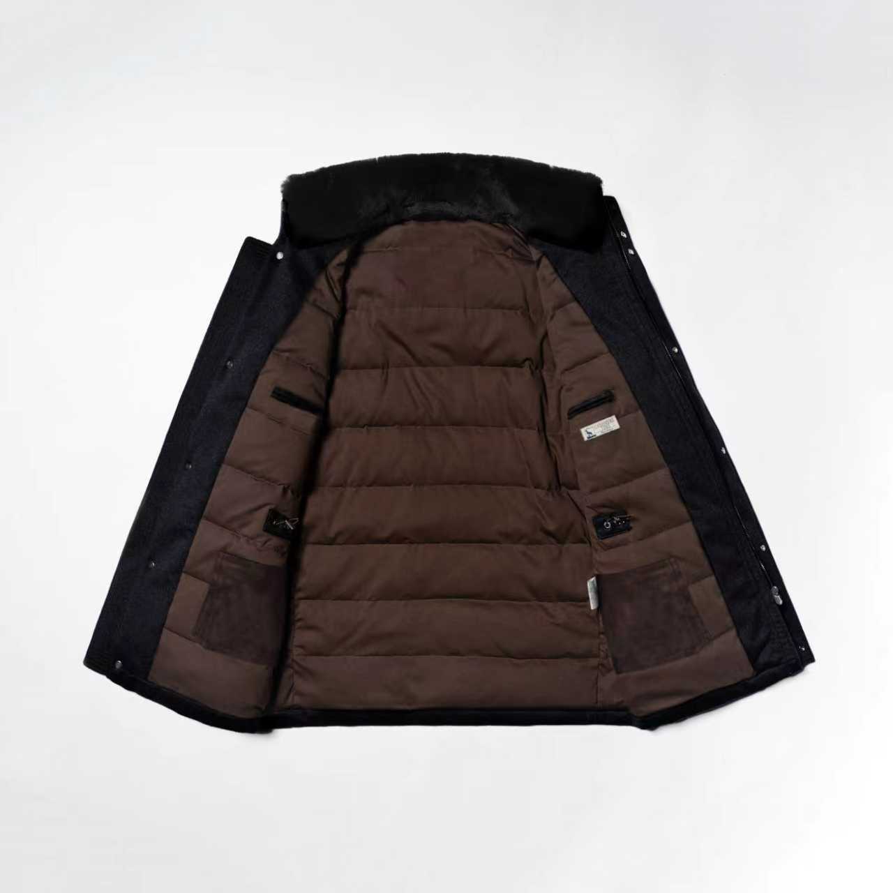 Navy Wool Cashmere N3B Parka #185
