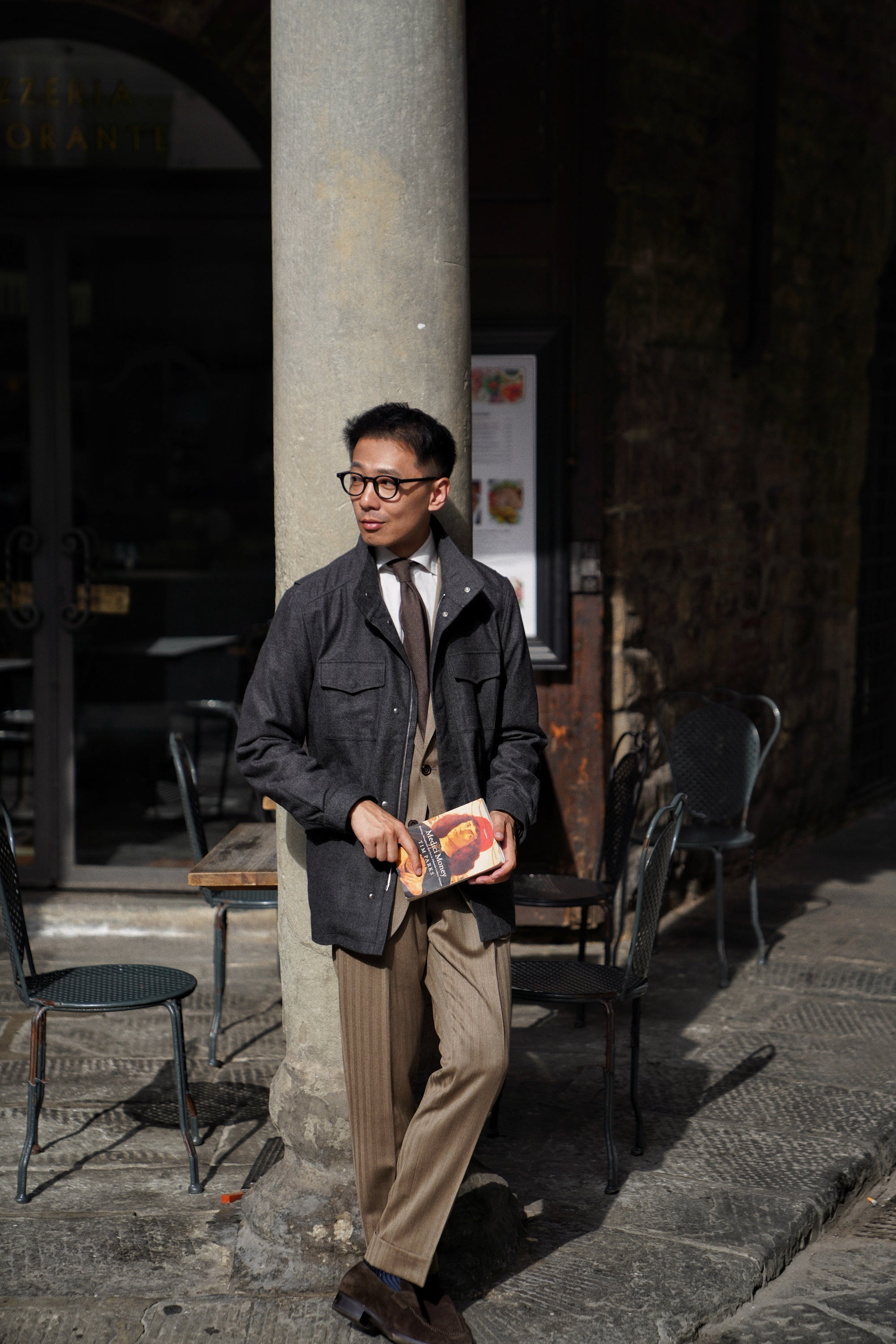 MTO Charcoal Wool M65 Jacket #444