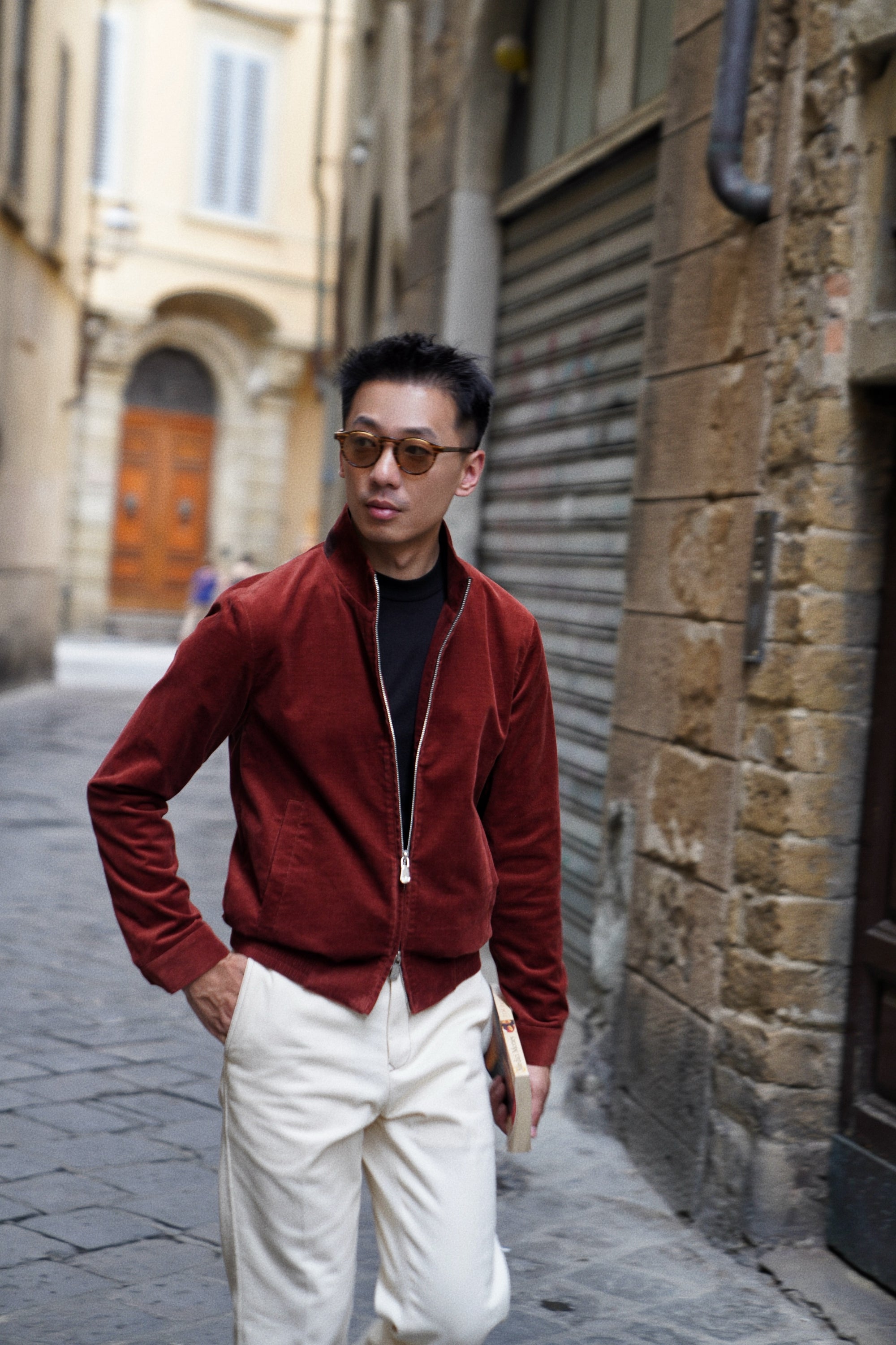 MTO Sienna Corduroy Bomber Jacket