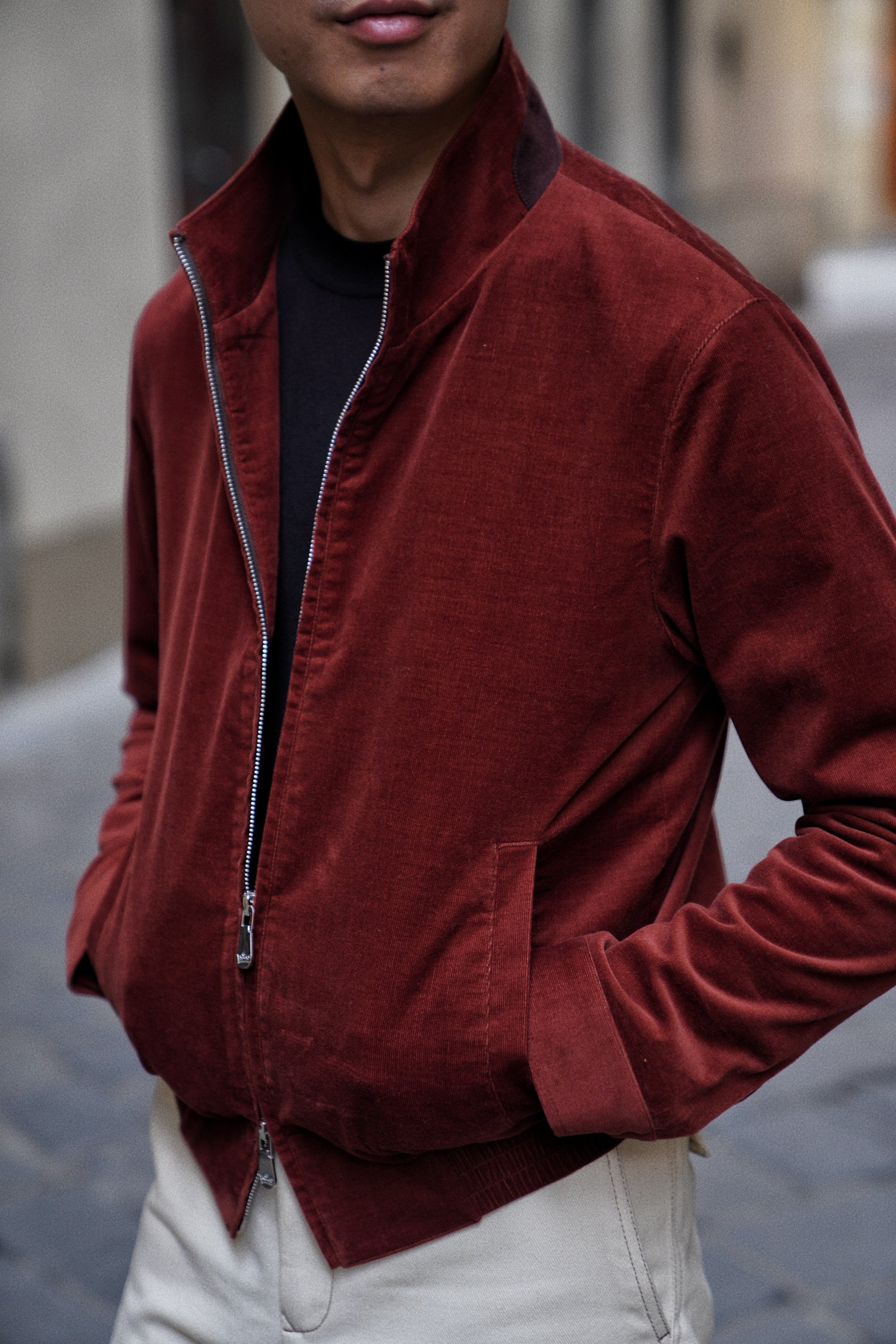 MTO Sienna Corduroy Bomber Jacket