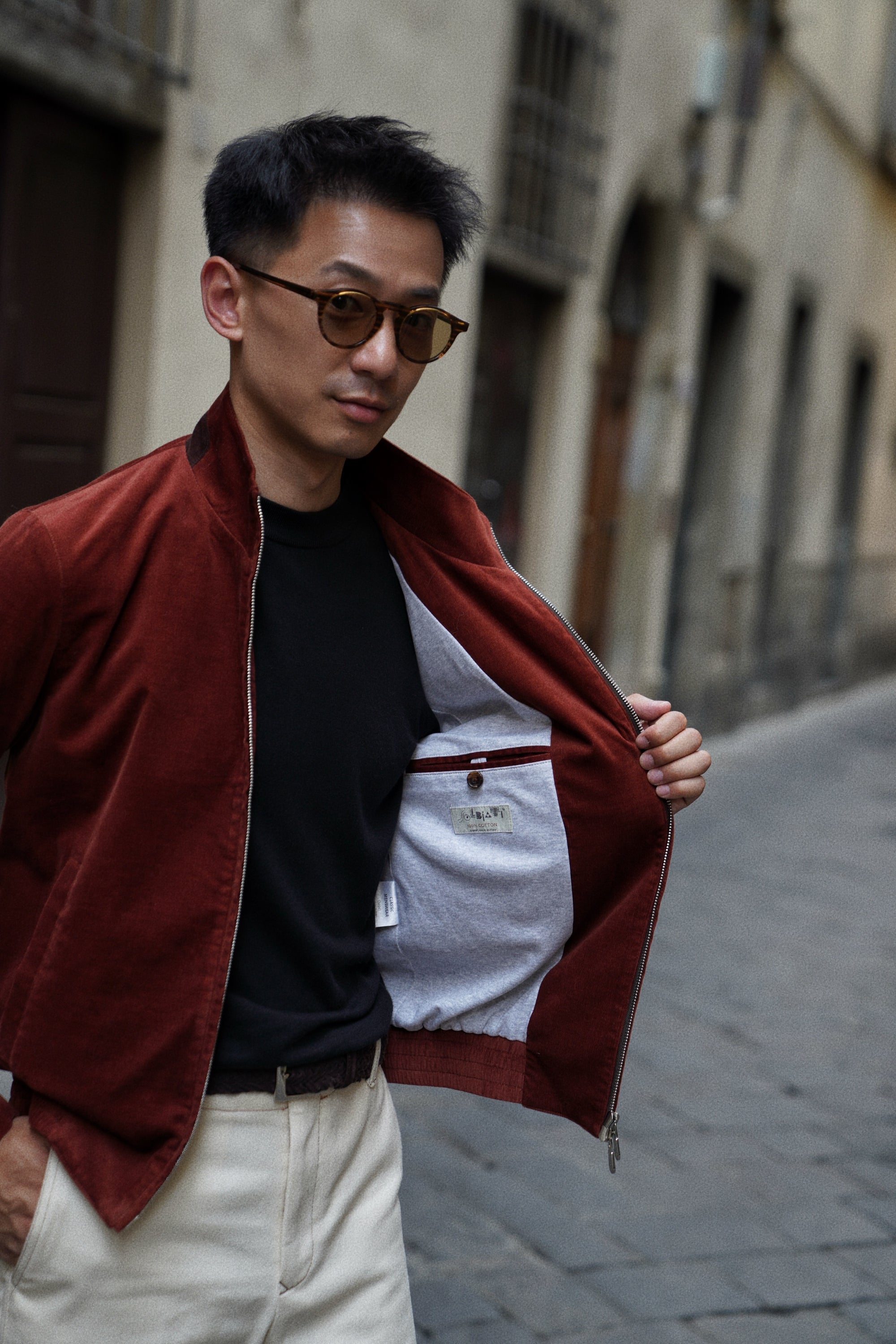 MTO Sienna Corduroy Bomber Jacket