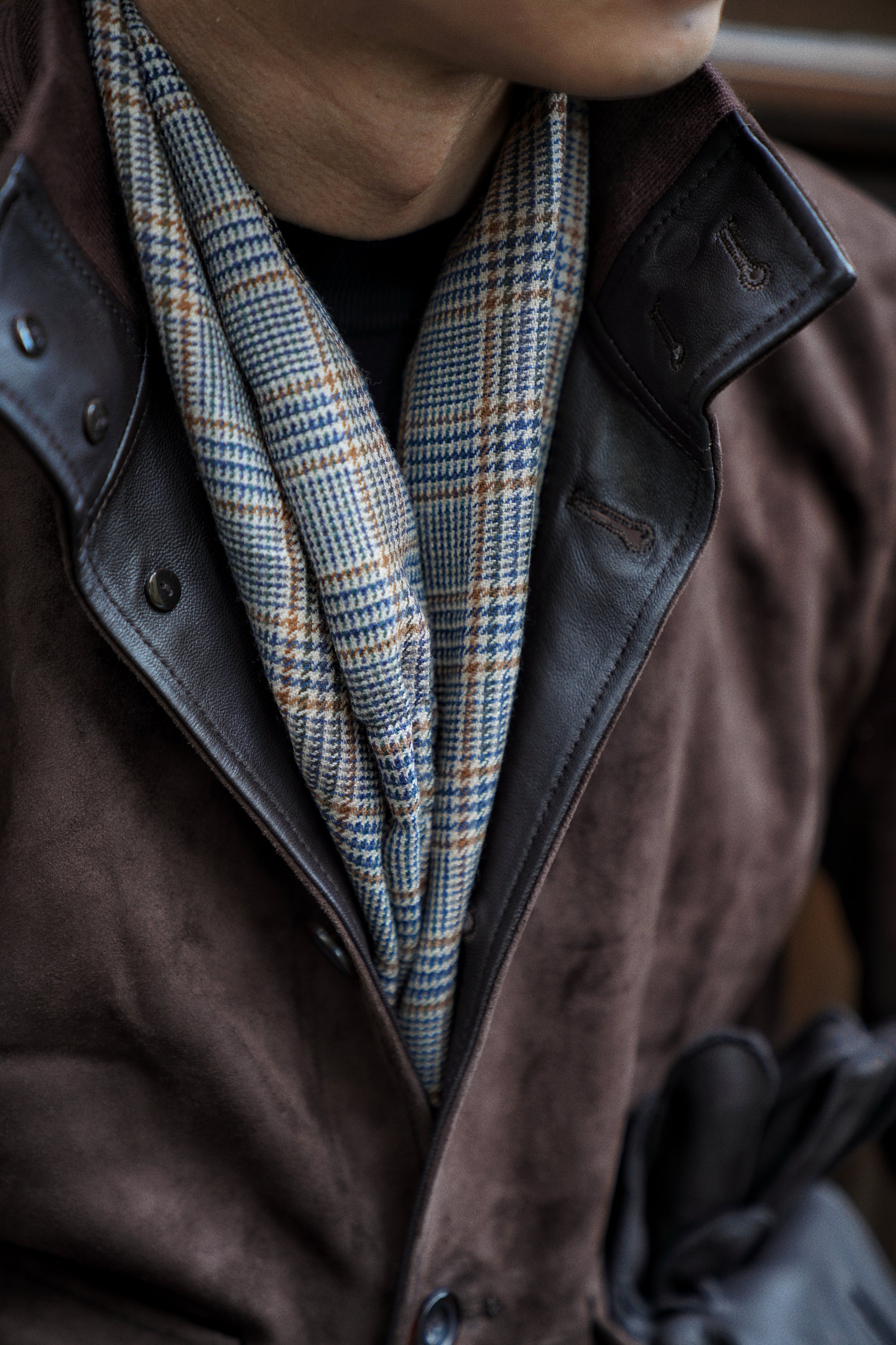 Brown Sheepskin Suede A1 Jacket