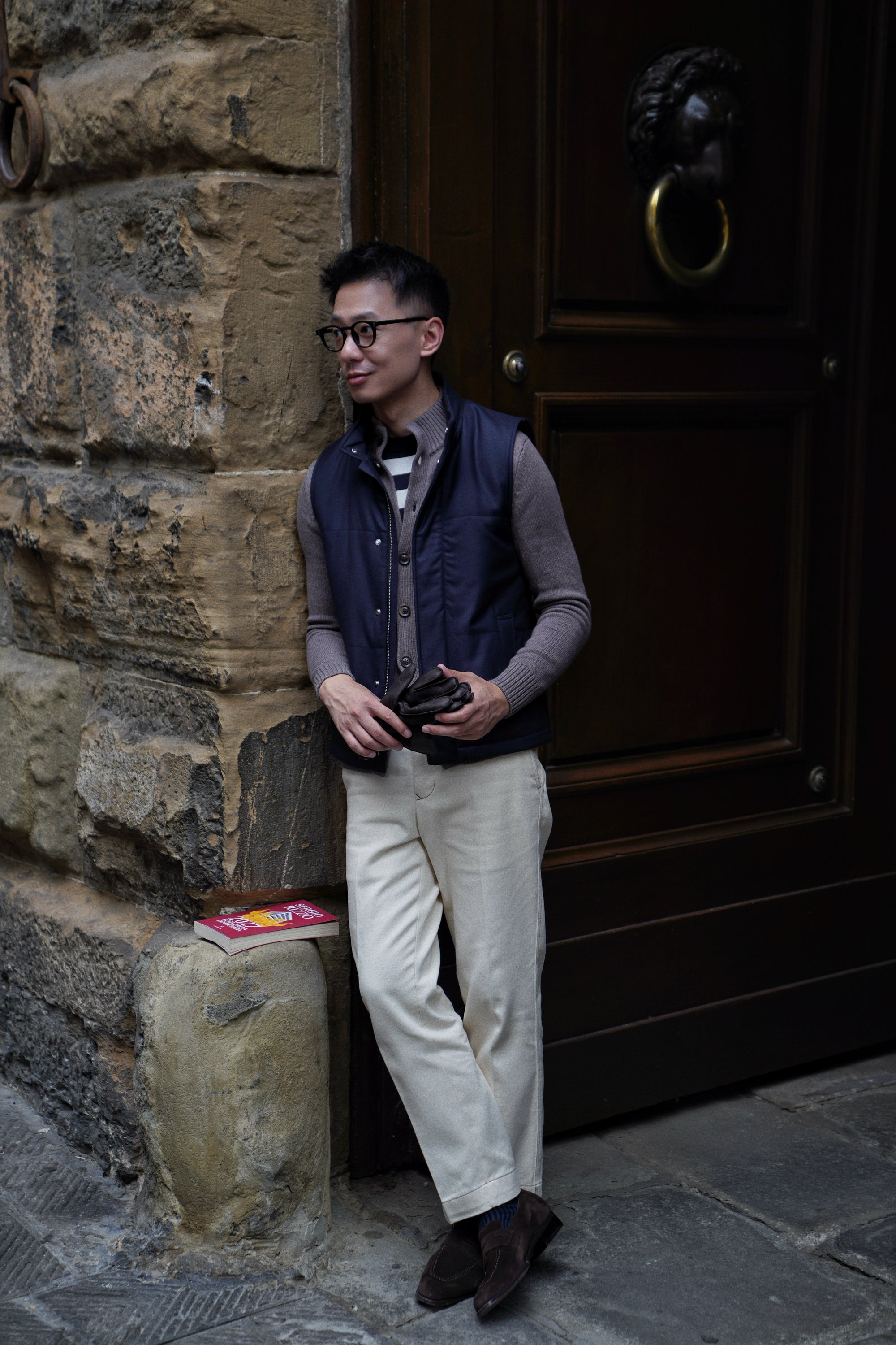 MTO Navy Twill Gilet #441