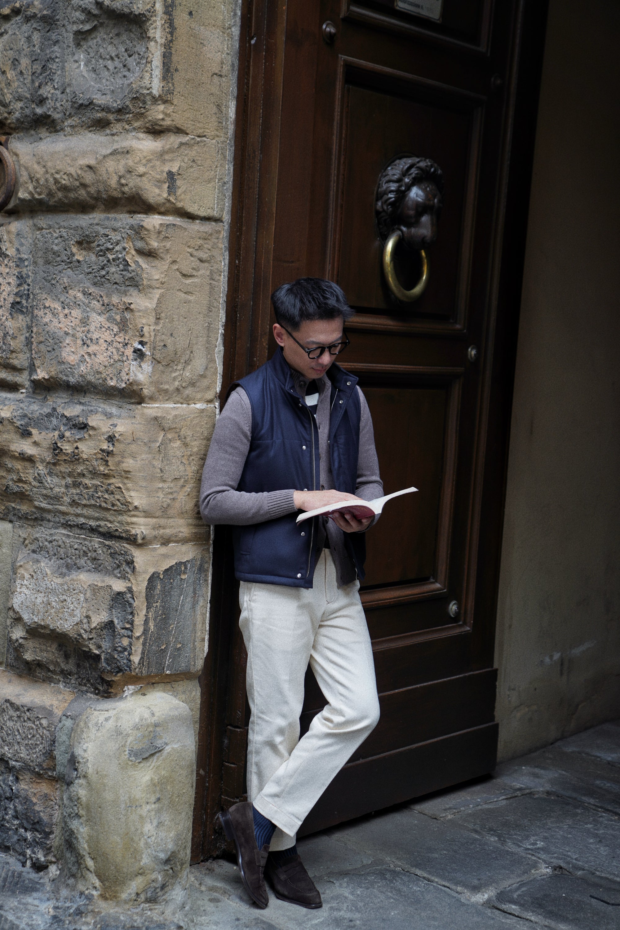 MTO Navy Twill Gilet #441