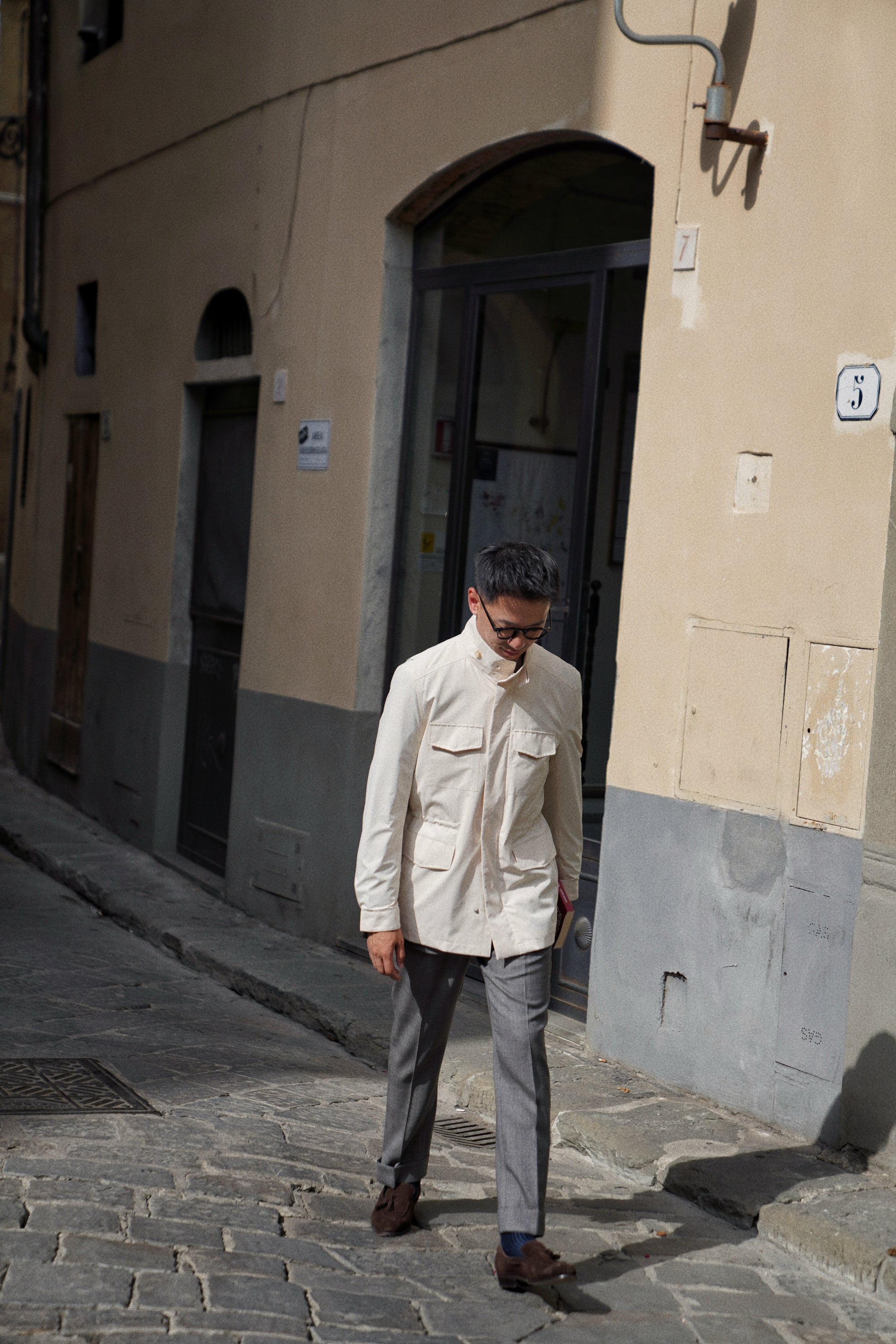 Ecru NY66 Ultralight M65 Jacket #166