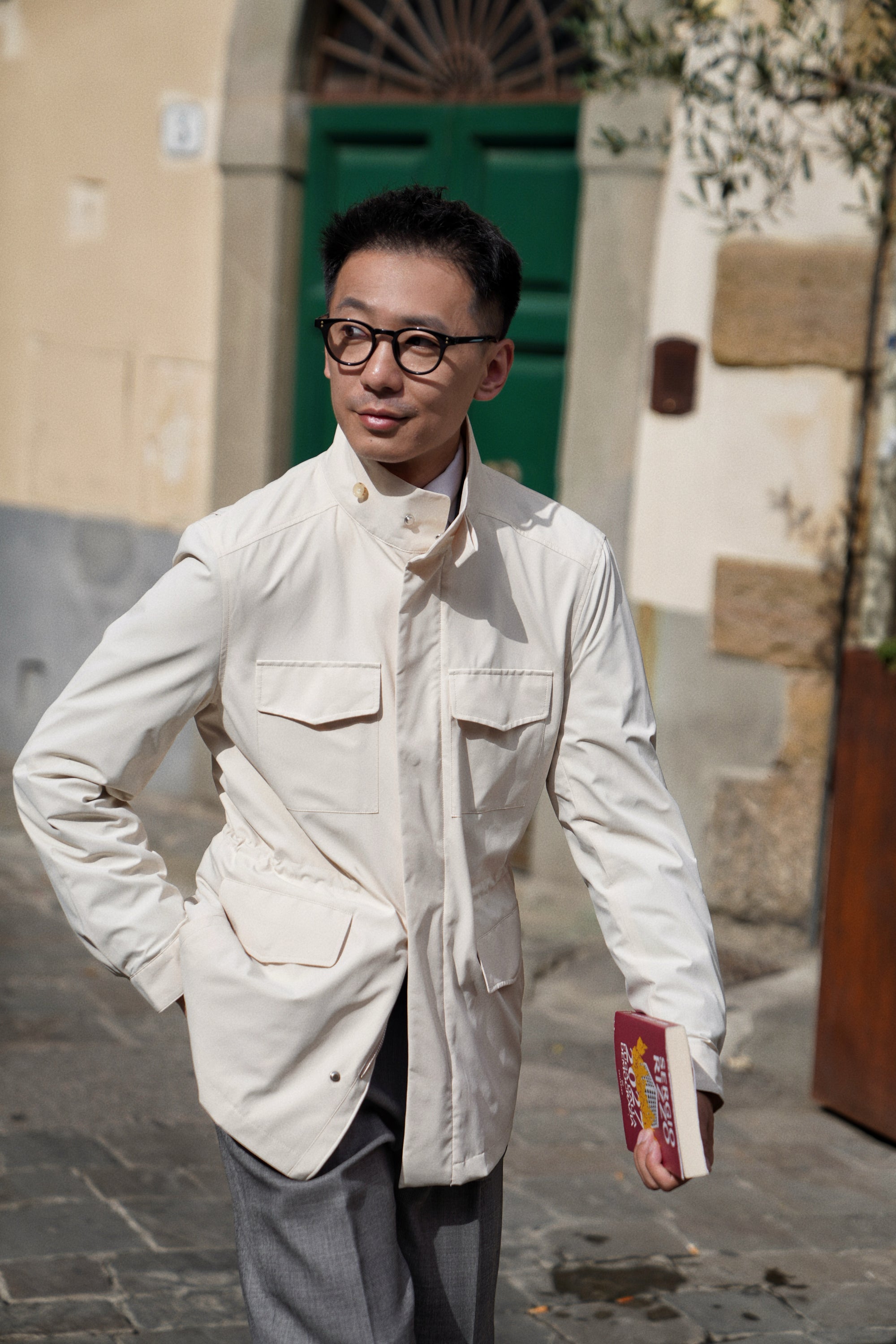 Ecru NY66 Ultralight M65 Jacket #166